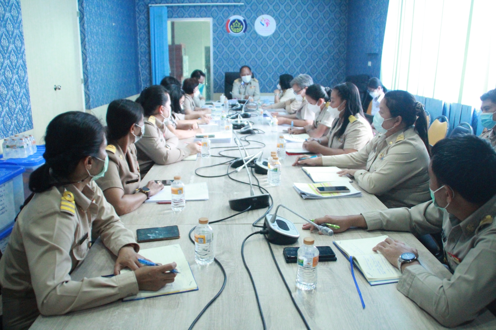 พช.สกลนคร : จัดประชุมเพื่อขับเคลื่อนงานพัฒนาชุมชนและภารกิจสำคัญในห้วงเดือนสิงหาคม 2565