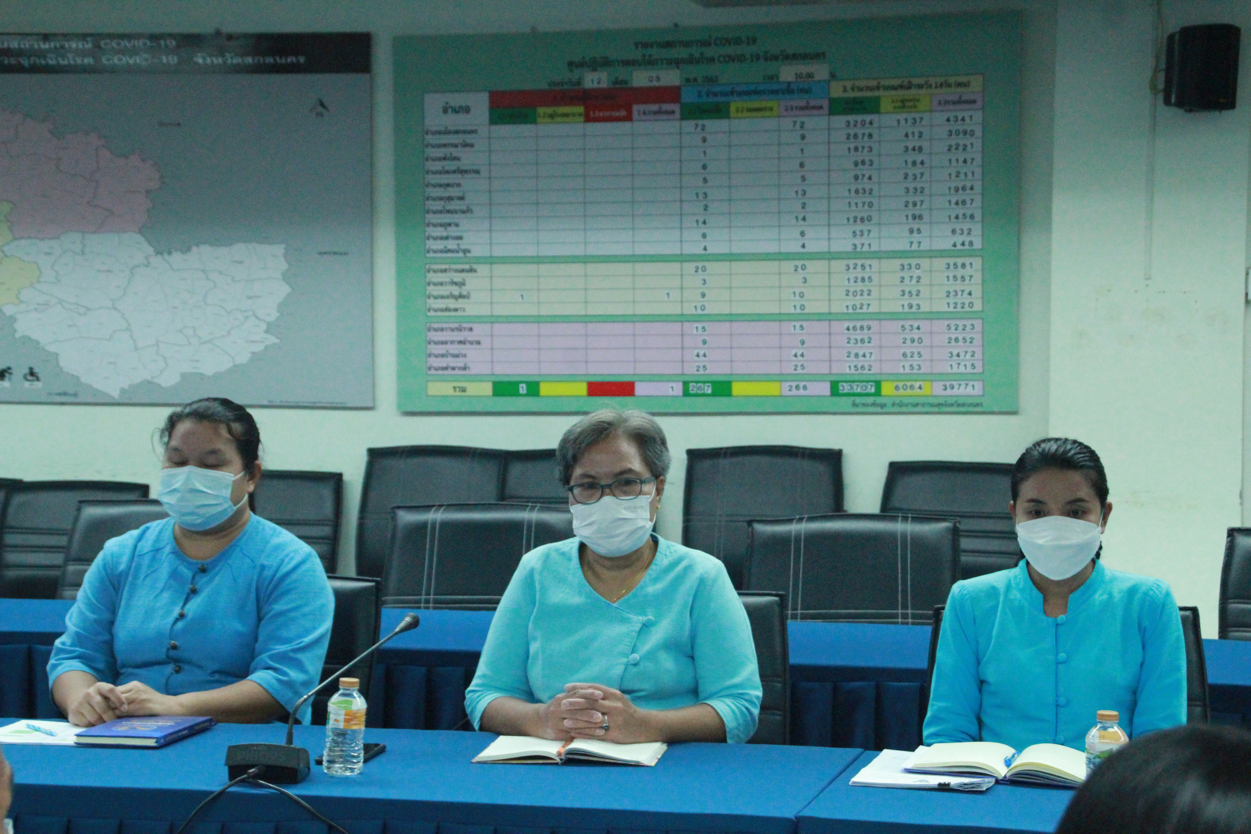 พช.สกลนคร : รับการประเมินผลการขับเคลื่อนงานโครงการพัฒนาชุมชนใสสะอาด ปี 2565 ระดับท้าทาย