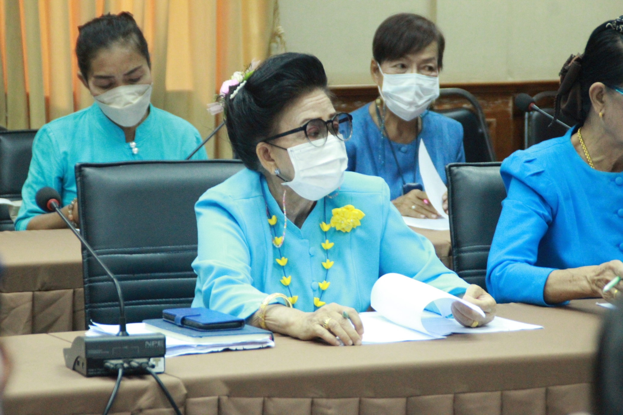 พช.สกลนคร : จัดประชุมคณะกรรมการพัฒนาสตรีจังหวัดสกลนคร เพื่อเตรียมความพร้อมในการจัดงาน “สานพลังสตรีไทยสกล เทิดไท้พระมารดาแห่งผ้าไทย”