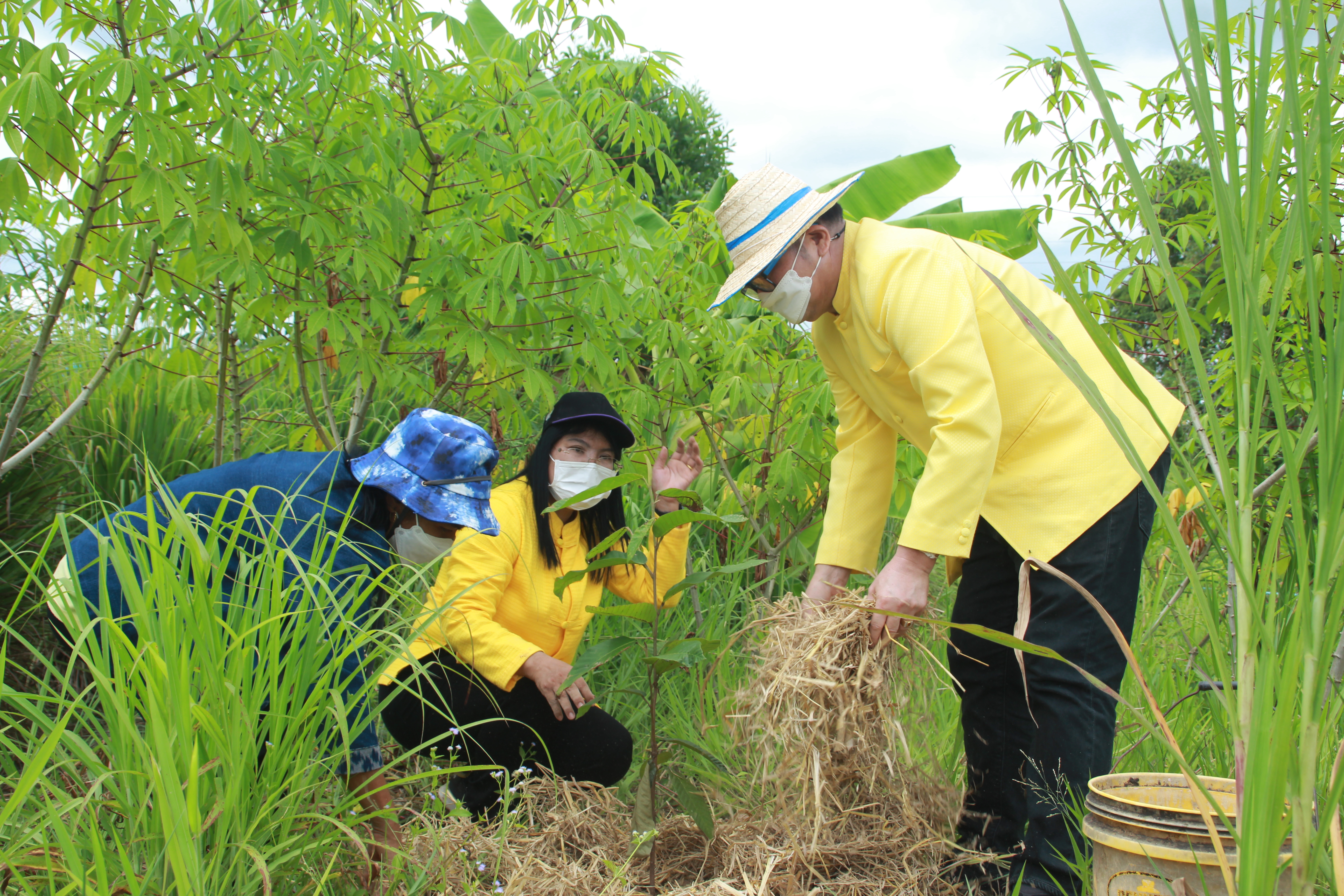 จังหวัดสกลนคร : จัดกิจกรรมเอามื้อสามัคคี  ศูนย์ผู้นำจิตอาสาพัฒนาชุมชน ตามโครงการ 130 ปี  กระทรวงมหาดไทย “ความสุขสร้างได้  ด้วยใจอาสา”