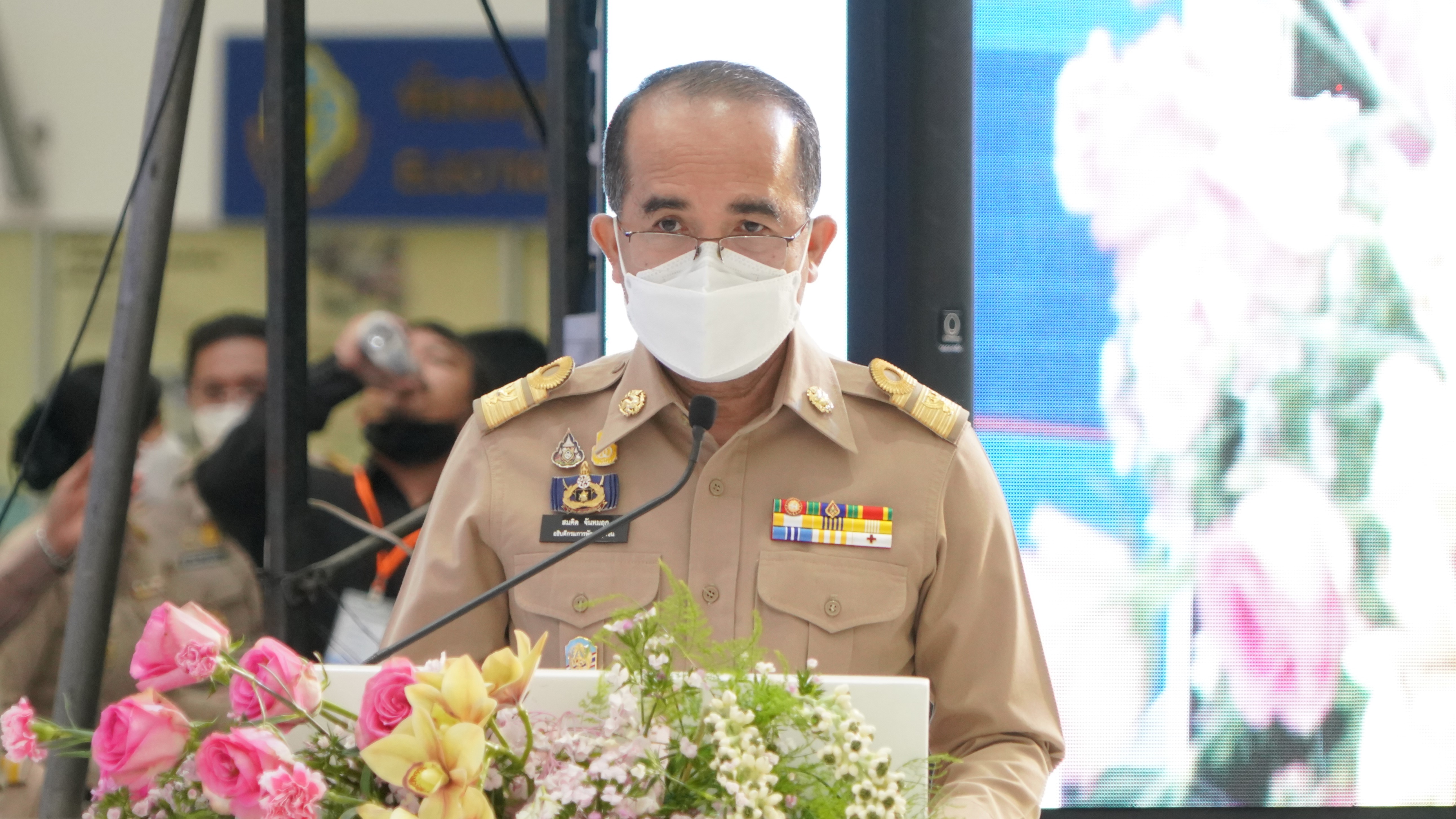 พลเอกอนุพงษ์  เผ่าจินดา รัฐมนตรีว่าการกระทรวงมหาดไทย เปิดงานวันพัฒนาชุมชน 2565 ครั้งที่ 11 วาระครบรอบ 60 ปี กรมการพัฒนาชุมชน  (CDD DAY 2022)
