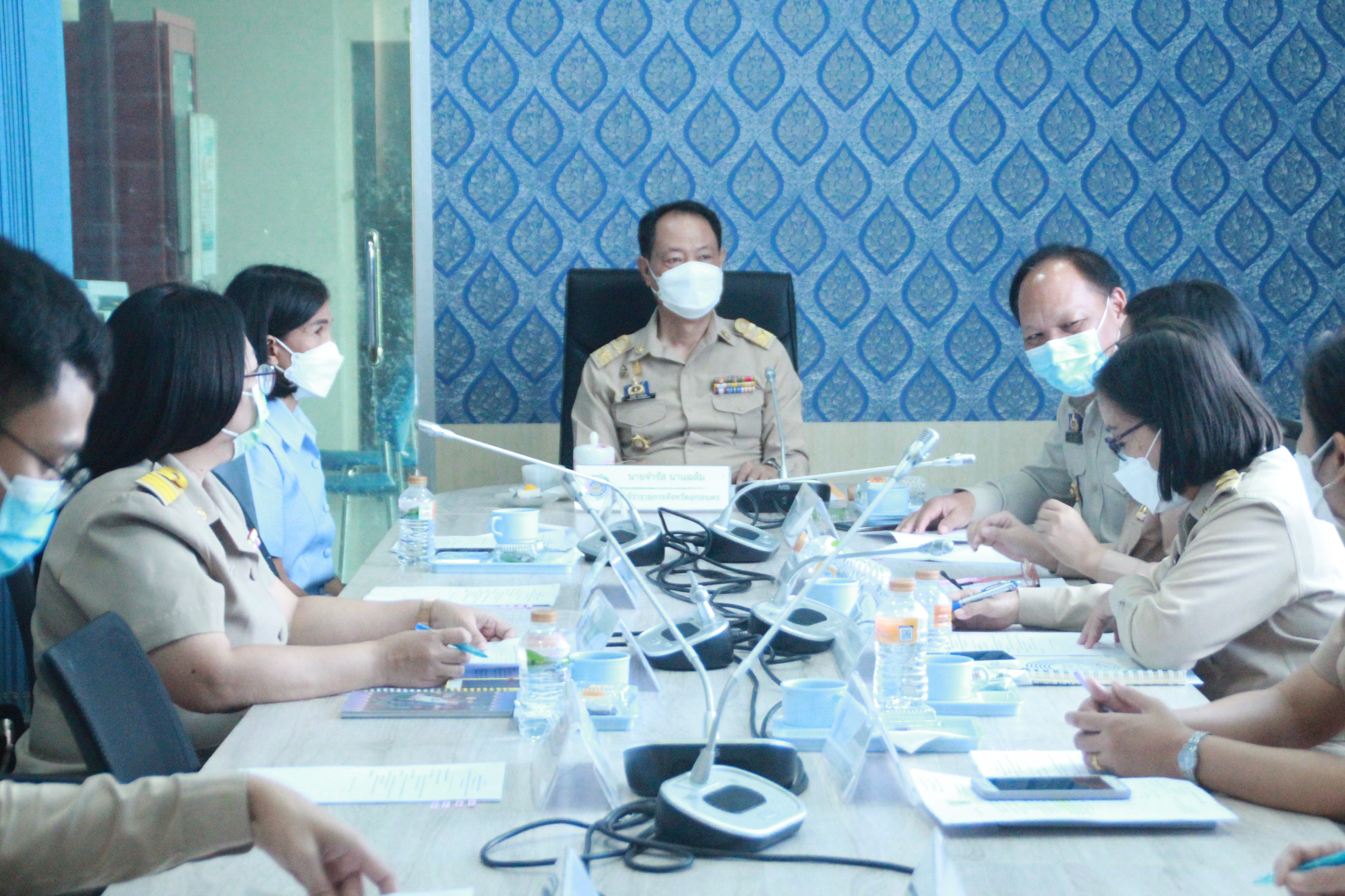 จังหวัดสกลนคร : ประชุมคณะกรรมการบริหารกองทุนพัฒนาเด็กชนบท จังหวัดสกลนคร