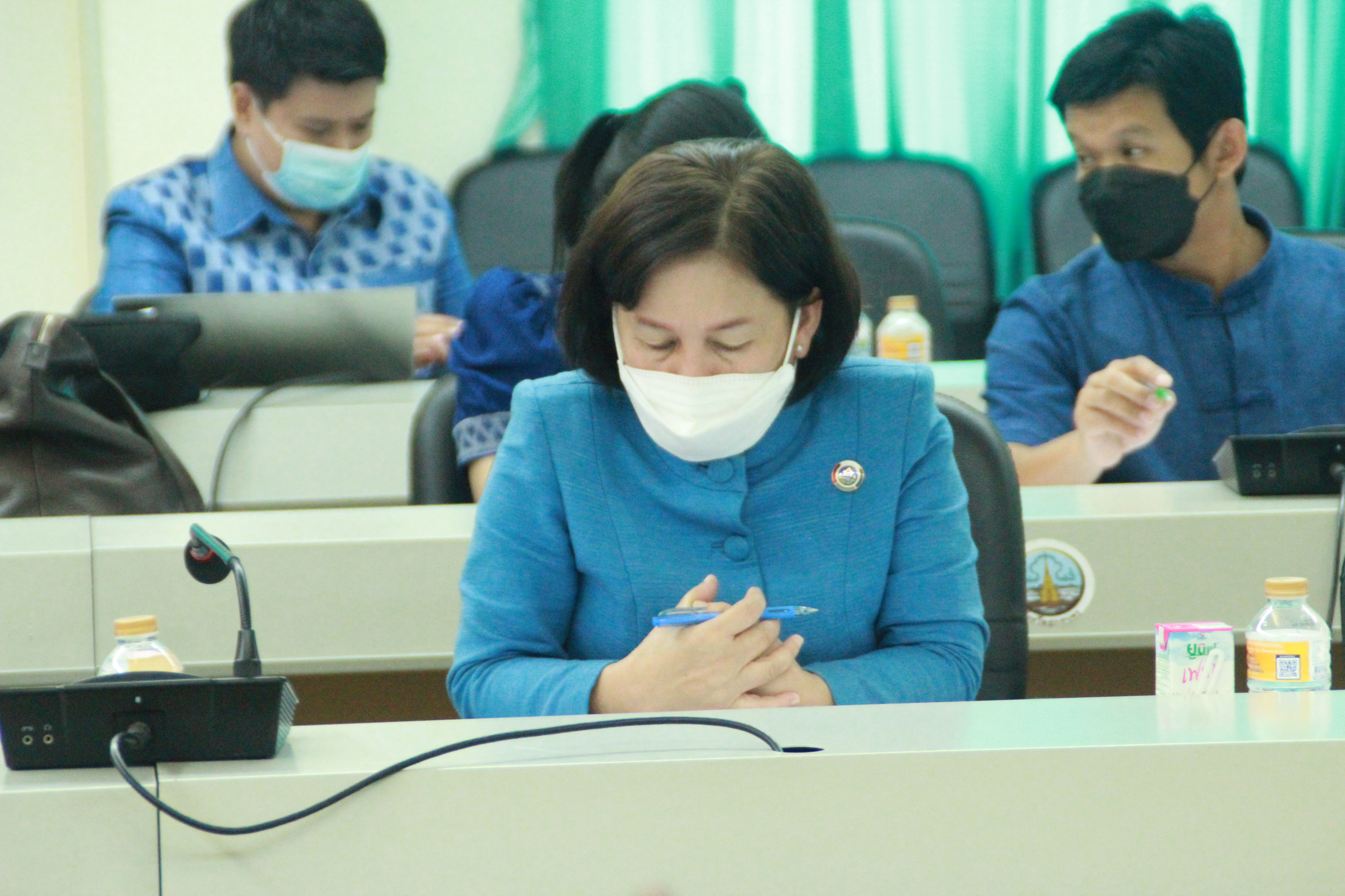 พช.สกลนคร : จัดประชุมผู้บริหารและนักวิชาการพัฒนาชุมชนจังหวัดสกลนคร ประจำเดือนตุลาคม 2565