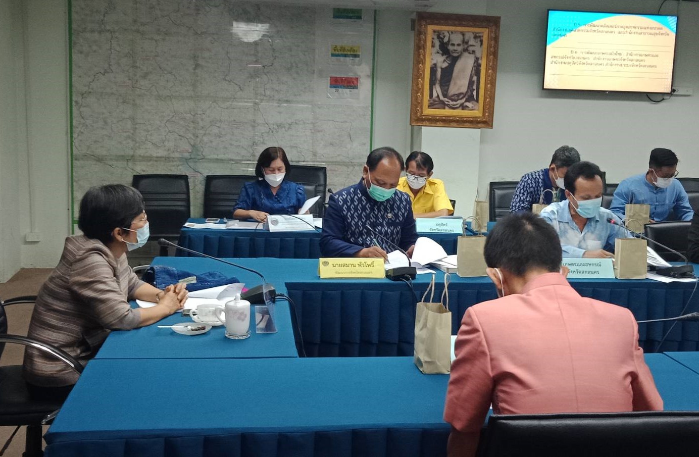 จังหวัดสกลนคร : ขับเคลื่อนนโยบายสานพลังประชารัฐจังหวัดสกลนคร