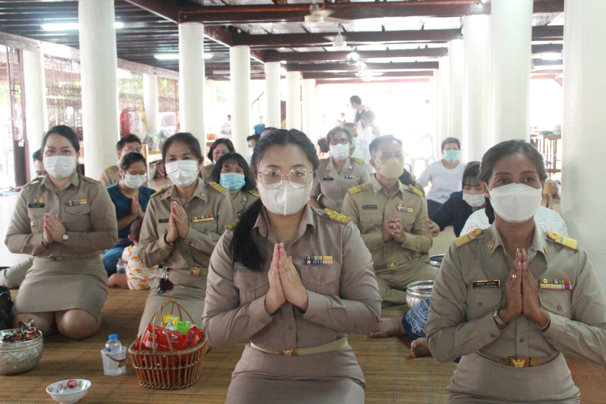 พช.สกลนคร : จัดกิจกรรมวันคล้ายวันก่อตั้งกรมการพัฒนาชุมชน ครบรอบ 60 ปี