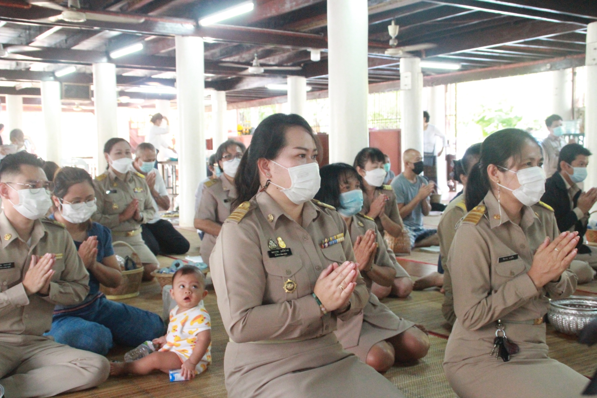 พช.สกลนคร : จัดกิจกรรมวันคล้ายวันก่อตั้งกรมการพัฒนาชุมชน ครบรอบ 60 ปี