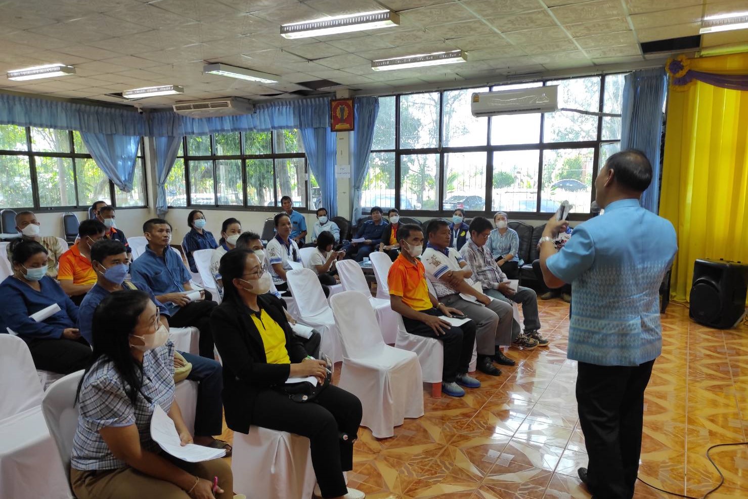 พัฒนาการจังหวัดสกลนคร : ประชุมเตรียมความพร้อมในการถอดบทเรียน โครงการอำเภอนำร่อง “บำบัดทุกข์ บำรุงสุข” แบบบูรณาการ และสร้างนักขับเคลื่อนยุทธศาสตร์นำการเปลี่ยนแปลง กระทรวงมหาดไทย ในเขตพื้นที่อำเภอวานรนิวาส จังหวัดสกลนคร