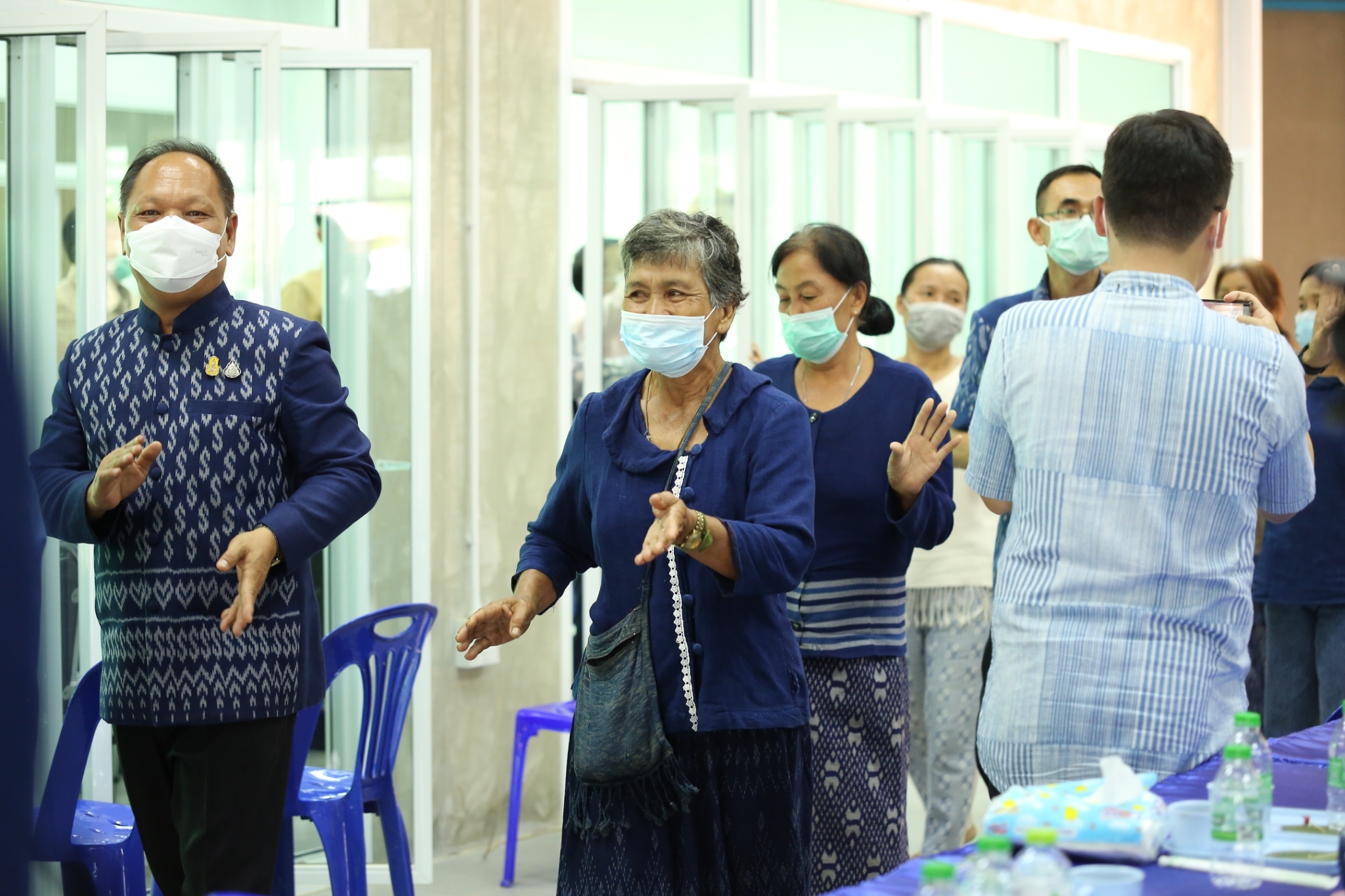 ปลัดกระทรวงมหาดไทย : ติดตามความก้าวหน้าการขับเคลื่อนงาน “ดอนกอยโมเดล” ภายใต้โครงการ “ผ้าไทยใส่ให้สนุก” ตามแนวพระดำริสมเด็จพระเจ้าลูกเธอ เจ้าฟ้า สิริวัณณวรี นารีรัตนราชกัญญา ในพื้นที่จังหวัดสกลนคร