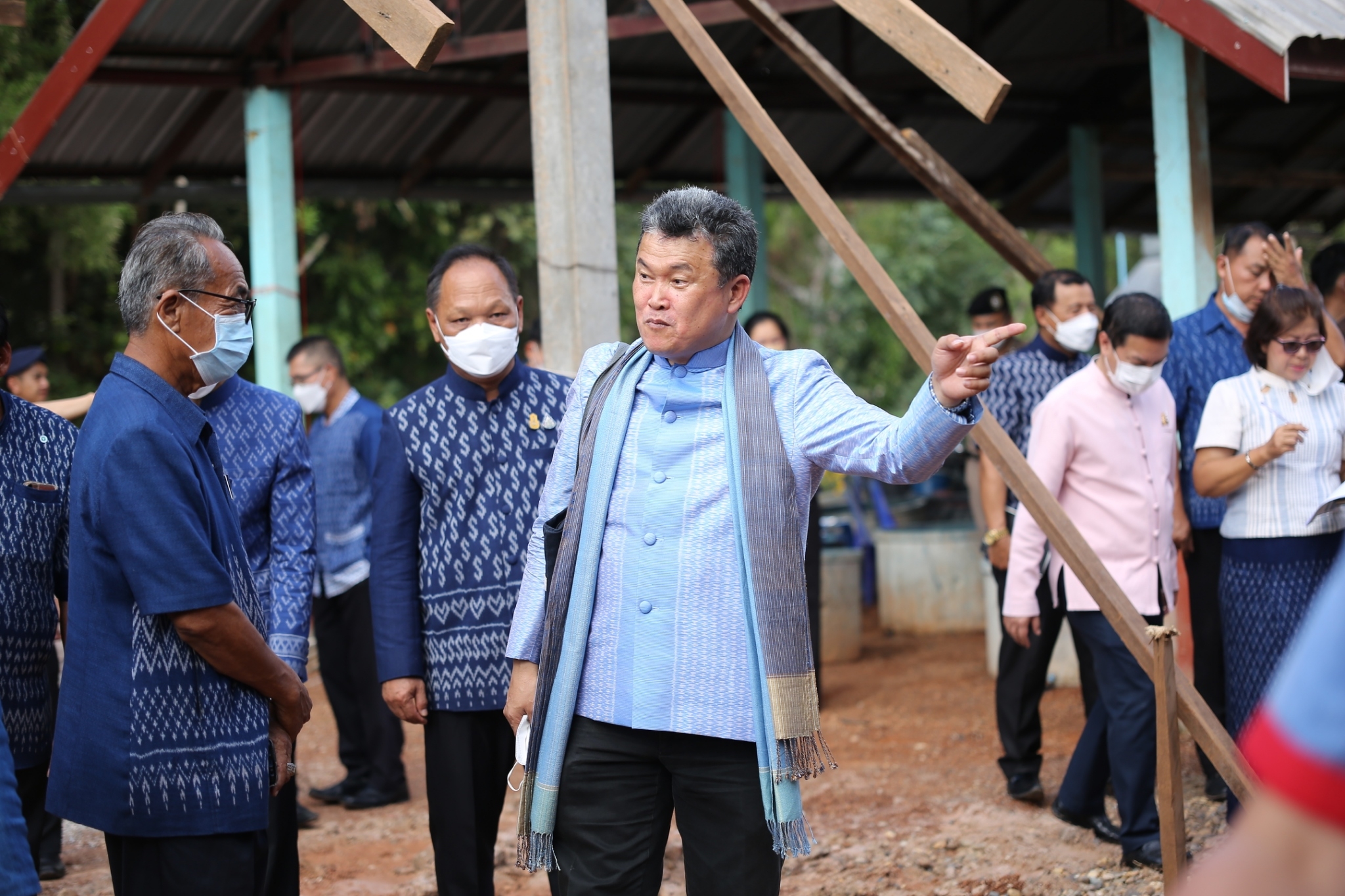 ปลัดกระทรวงมหาดไทย : ติดตามความก้าวหน้าการขับเคลื่อนงาน “ดอนกอยโมเดล” ภายใต้โครงการ “ผ้าไทยใส่ให้สนุก” ตามแนวพระดำริสมเด็จพระเจ้าลูกเธอ เจ้าฟ้า สิริวัณณวรี นารีรัตนราชกัญญา ในพื้นที่จังหวัดสกลนคร