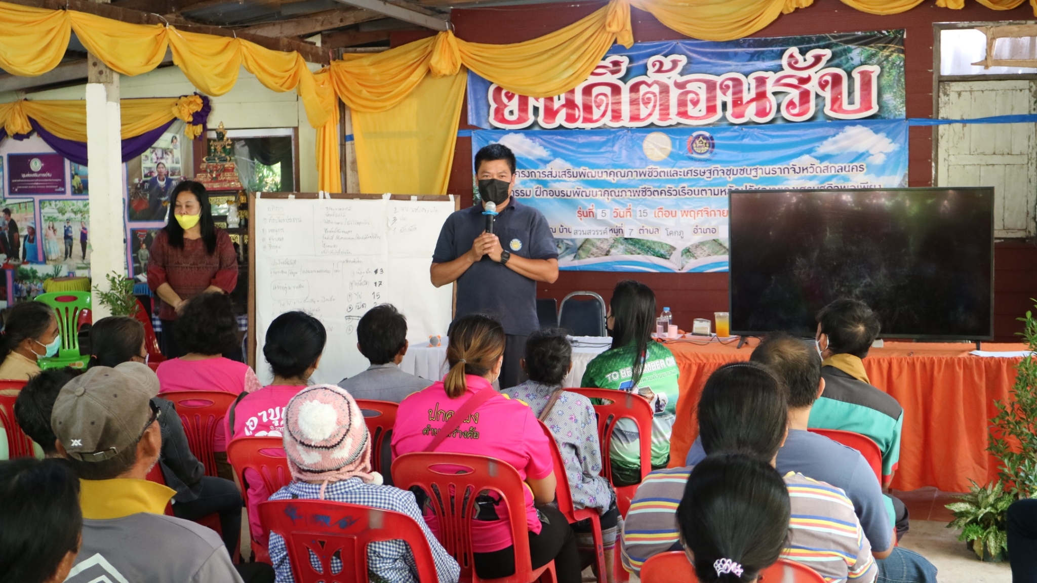จังหวัดสกลนคร : เดินหน้าแก้จนสู่ความยั่งยืน ในปี 2566 ตามโครงการส่งเสริมพัฒนาคุณภาพชีวิตและเศรษฐกิจชุมชนฐานราก จังหวัดสกลนคร