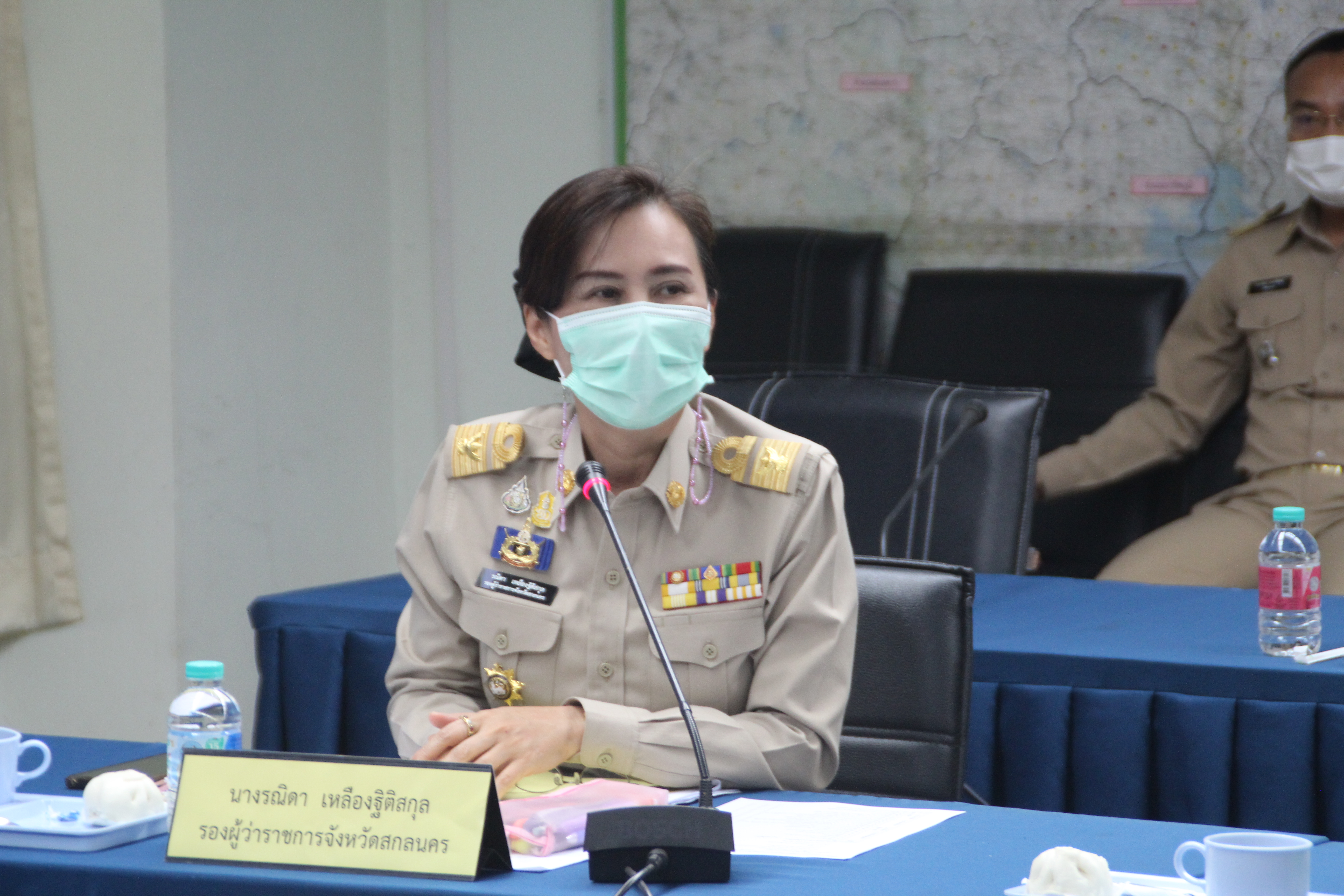 จังหวัดสกลนคร : ประชุมหัวหน้าหน่วยงานสังกัดกระทรวงมหาดไทย และนายอำเภอ ประจำเดือนพฤศจิกายน 2565