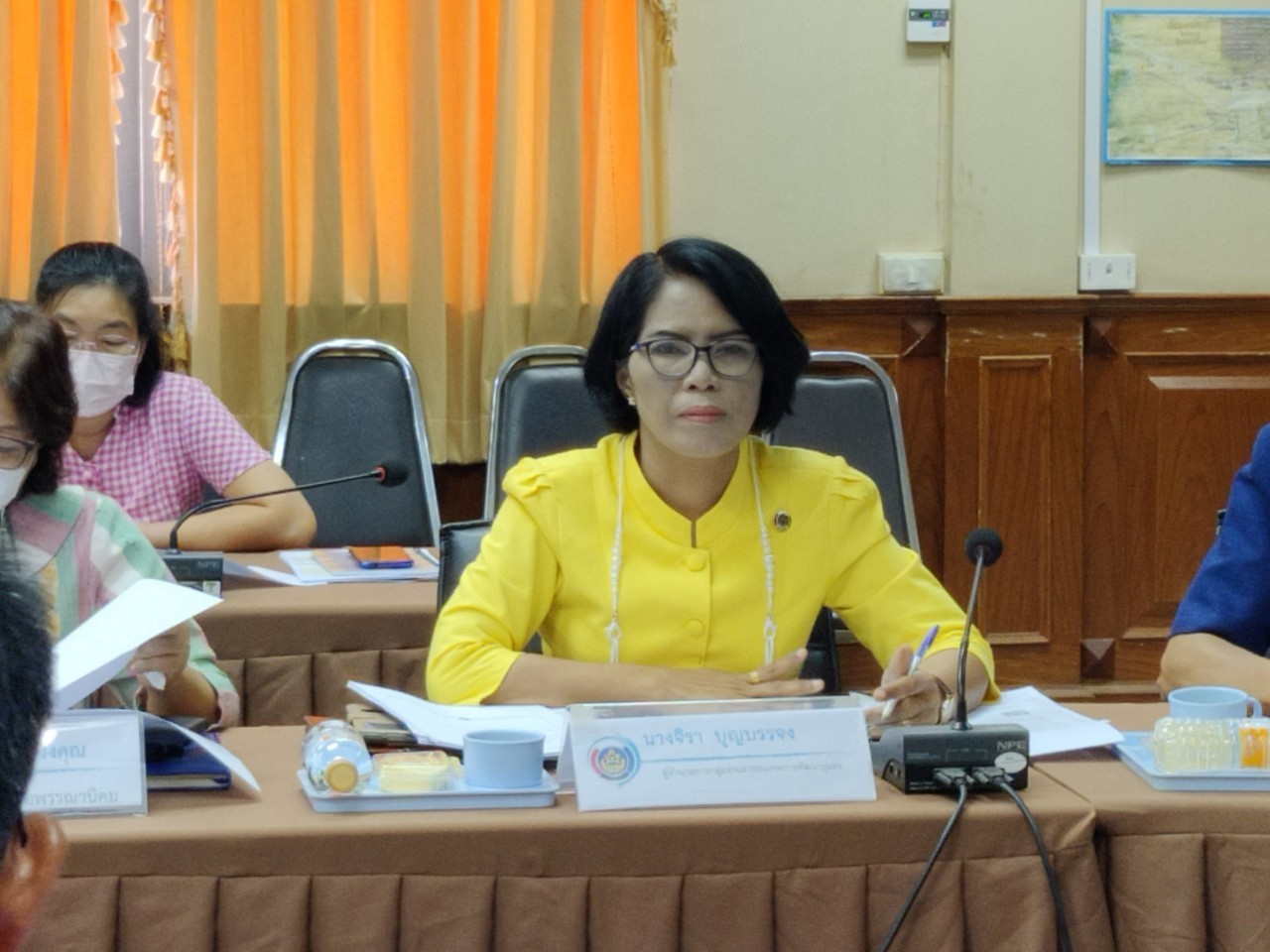 พช.สกลนคร : ประชุมผู้บริหารและนักวิชาการพัฒนาชุมชนจังหวัดสกลนคร ครั้งที่ 10/2565