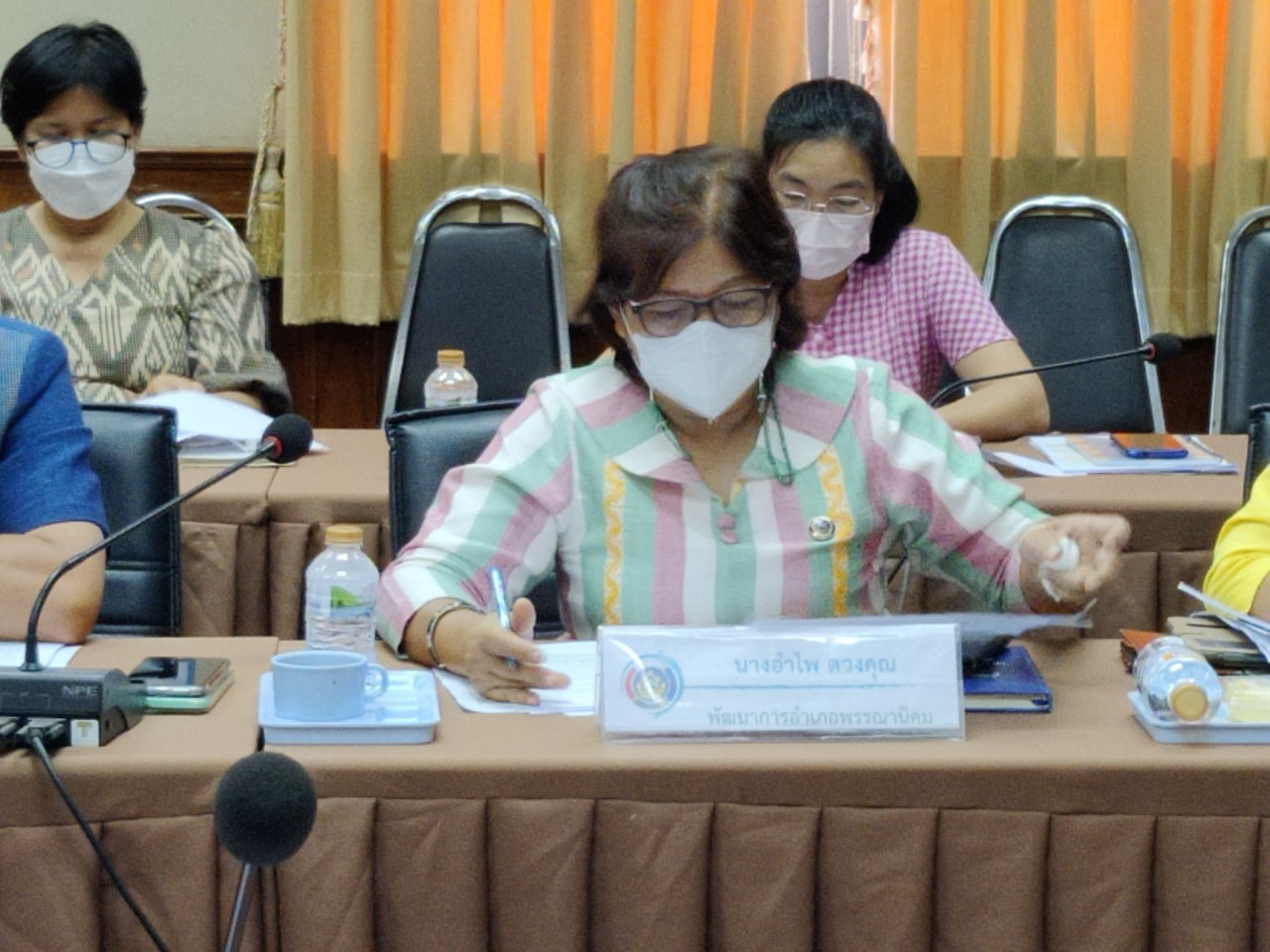 พช.สกลนคร : ประชุมผู้บริหารและนักวิชาการพัฒนาชุมชนจังหวัดสกลนคร ครั้งที่ 10/2565