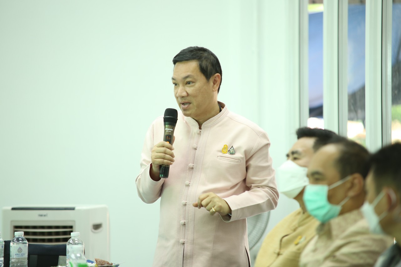 ปลัดกระทรวงมหาดไทย : ติดตามความก้าวหน้าการขับเคลื่อนงาน “ดอนกอยโมเดล” ภายใต้โครงการ “ผ้าไทยใส่ให้สนุก” ตามแนวพระดำริสมเด็จพระเจ้าลูกเธอ เจ้าฟ้า สิริวัณณวรี นารีรัตนราชกัญญา ในพื้นที่จังหวัดสกลนคร