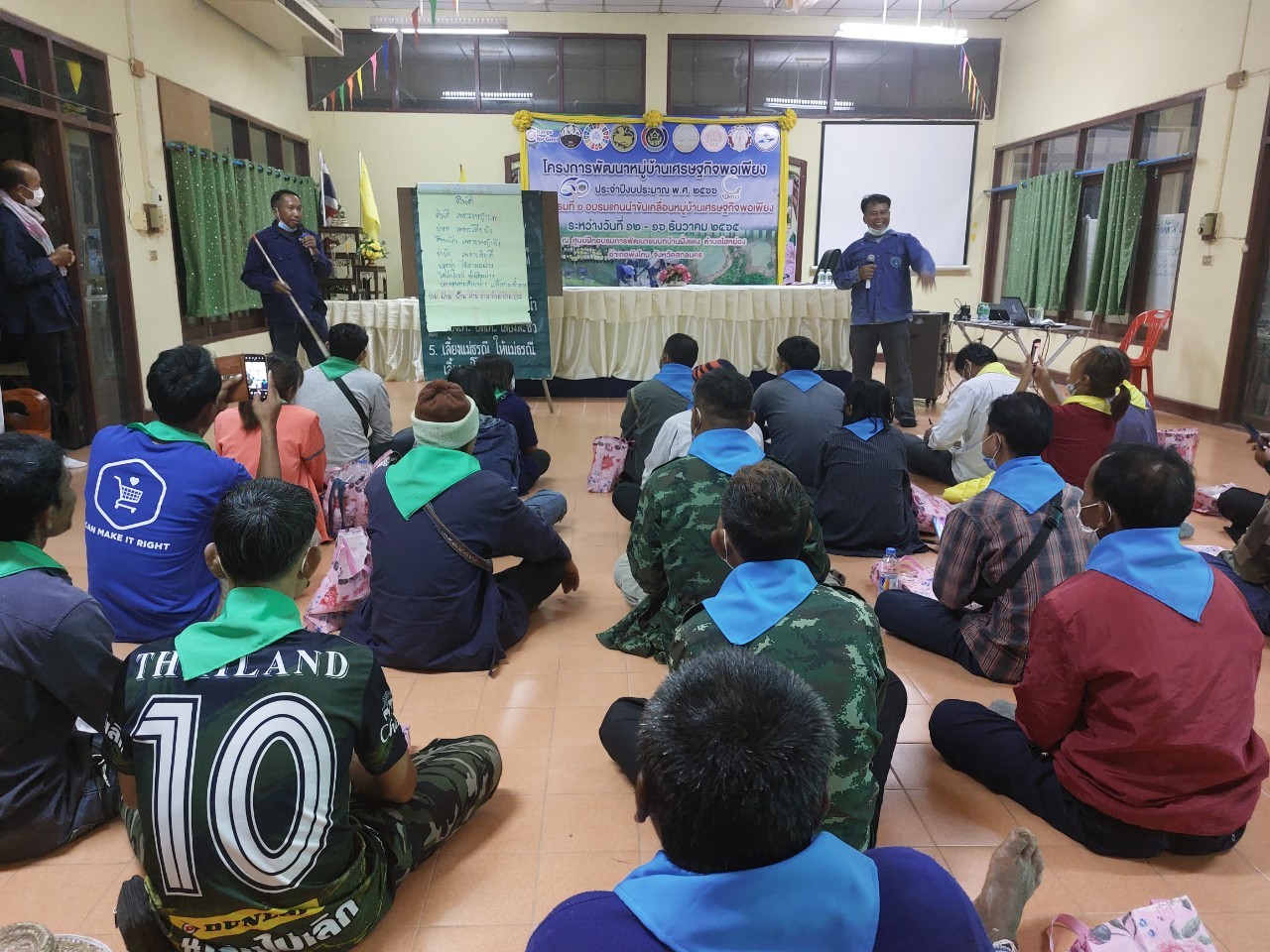 จังหวัดสกลนคร : ขับเคลื่อนงานโครงการพัฒนาหมู่บ้านเศรษฐกิจพอเพียง ประจำปี 2566