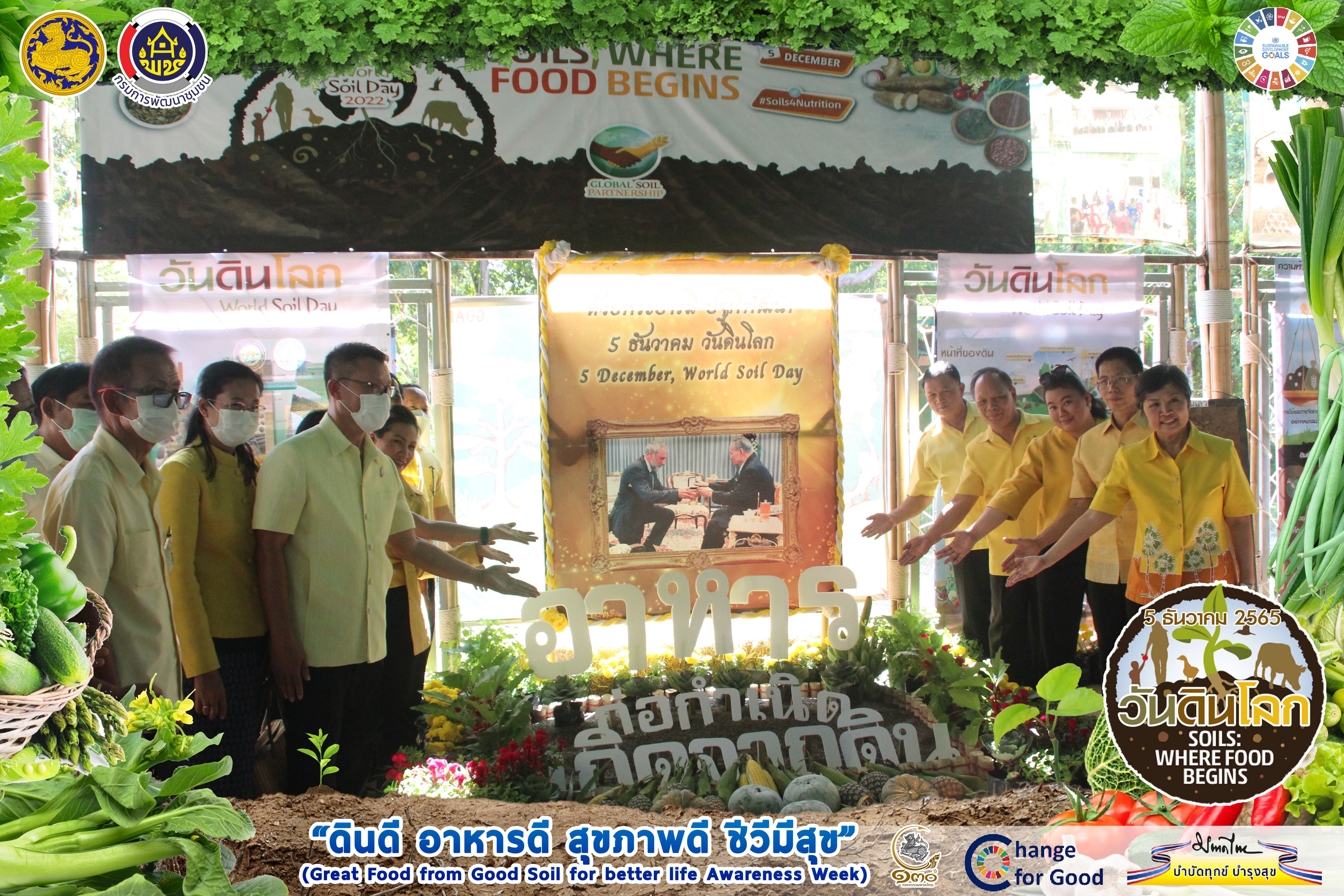 จังหวัดสกลนคร : จัดกิจกรรม “วันดินโลก 5 ธันวาคม 2565”  (World soil Day 2022)