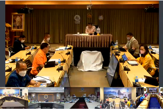 จังหวัดสกลนคร : ร่วมประชุมขับเคลื่อนและติดตามงานนโยบายของรัฐบาล งานภารกิจสำคัญของกระทรวงมหาดไทย ประจำปีงบประมาณ พ.ศ. 2566 (VCS)