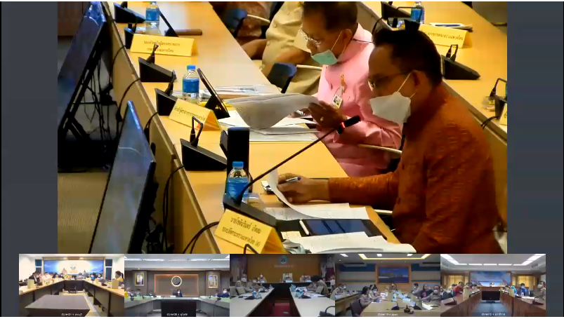จังหวัดสกลนคร : ร่วมประชุมขับเคลื่อนและติดตามงานนโยบายของรัฐบาล งานภารกิจสำคัญของกระทรวงมหาดไทย ประจำปีงบประมาณ พ.ศ. 2566 (VCS)
