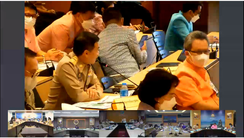 จังหวัดสกลนคร : ร่วมประชุมขับเคลื่อนและติดตามงานนโยบายของรัฐบาล งานภารกิจสำคัญของกระทรวงมหาดไทย ประจำปีงบประมาณ พ.ศ. 2566 (VCS)