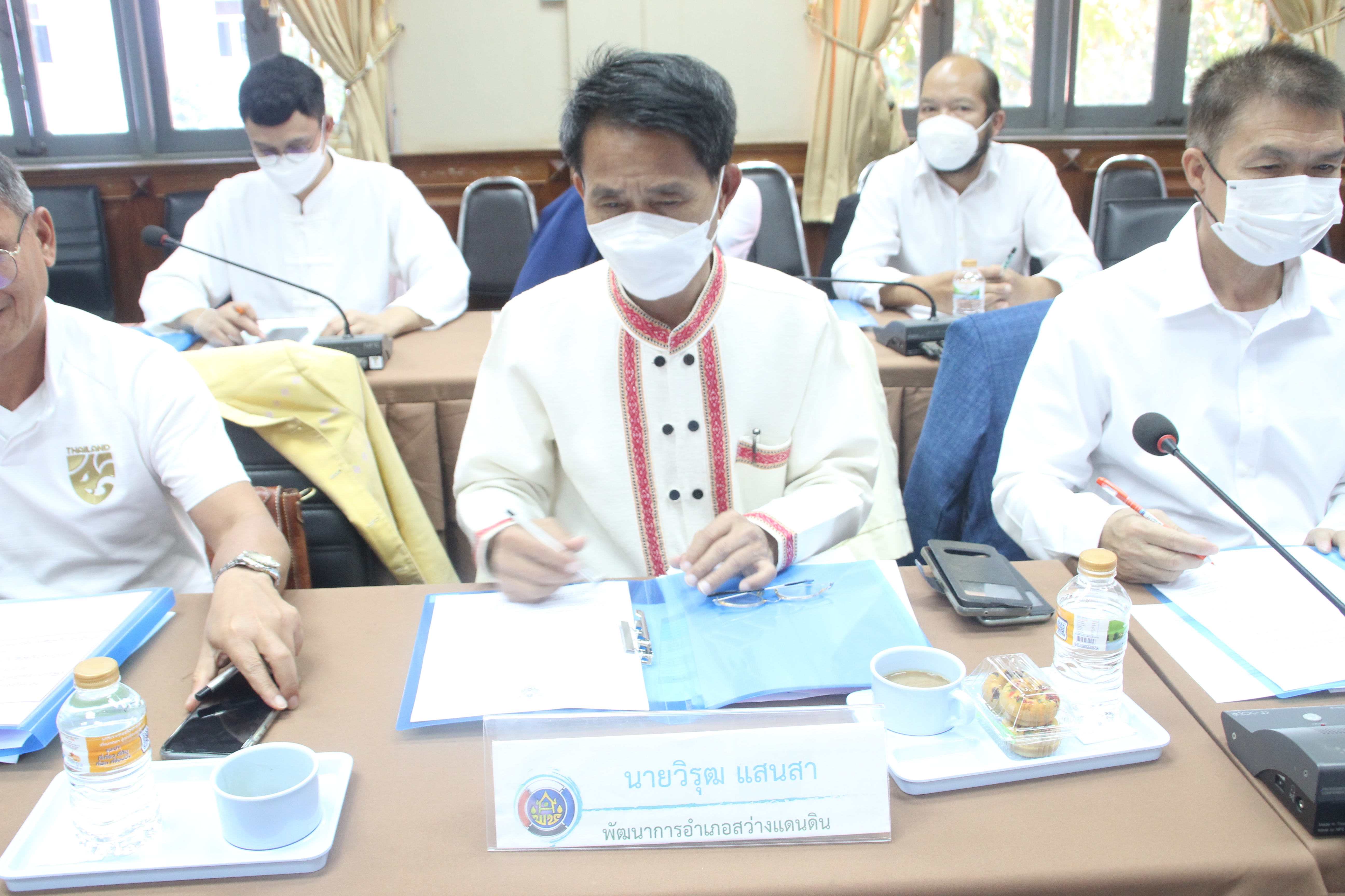 พช.สกลนคร : ประชุมผู้บริหารและนักวิชาการพัฒนาชุมชนจังหวัดสกลนคร ครั้งที่ 11/2565