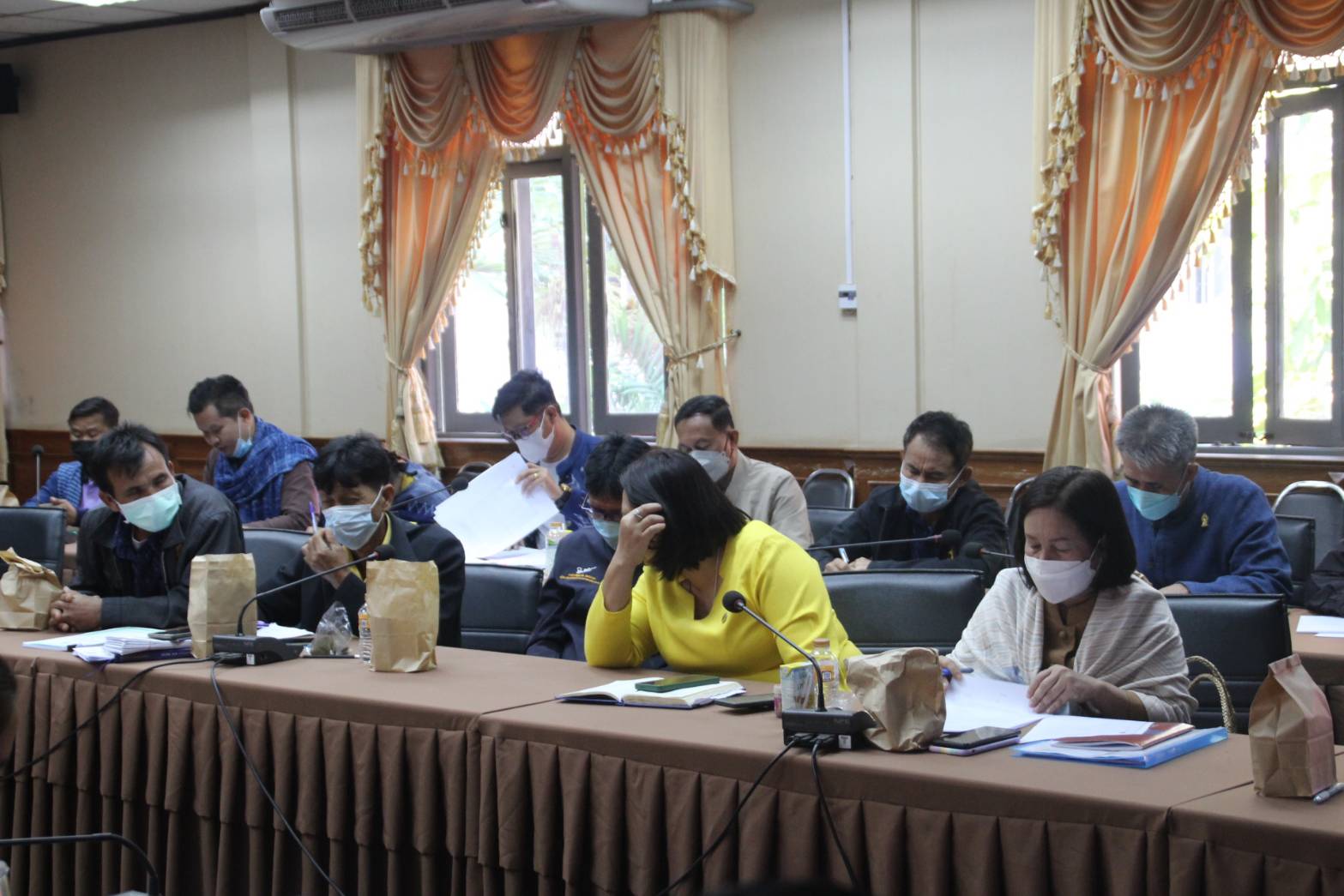 กรมการพัฒนาชุมชน กระทรวงมหาดไทย : ประชุมสร้างความเข้าใจเครือข่ายคณะกรรมการบริหารศูนย์ประสานงาองค์การ ชุมชนระดับจังหวัด (ศอช.จ.) ผ่านระบบวีดีทัศน์ทางไกล ( Video Conference)