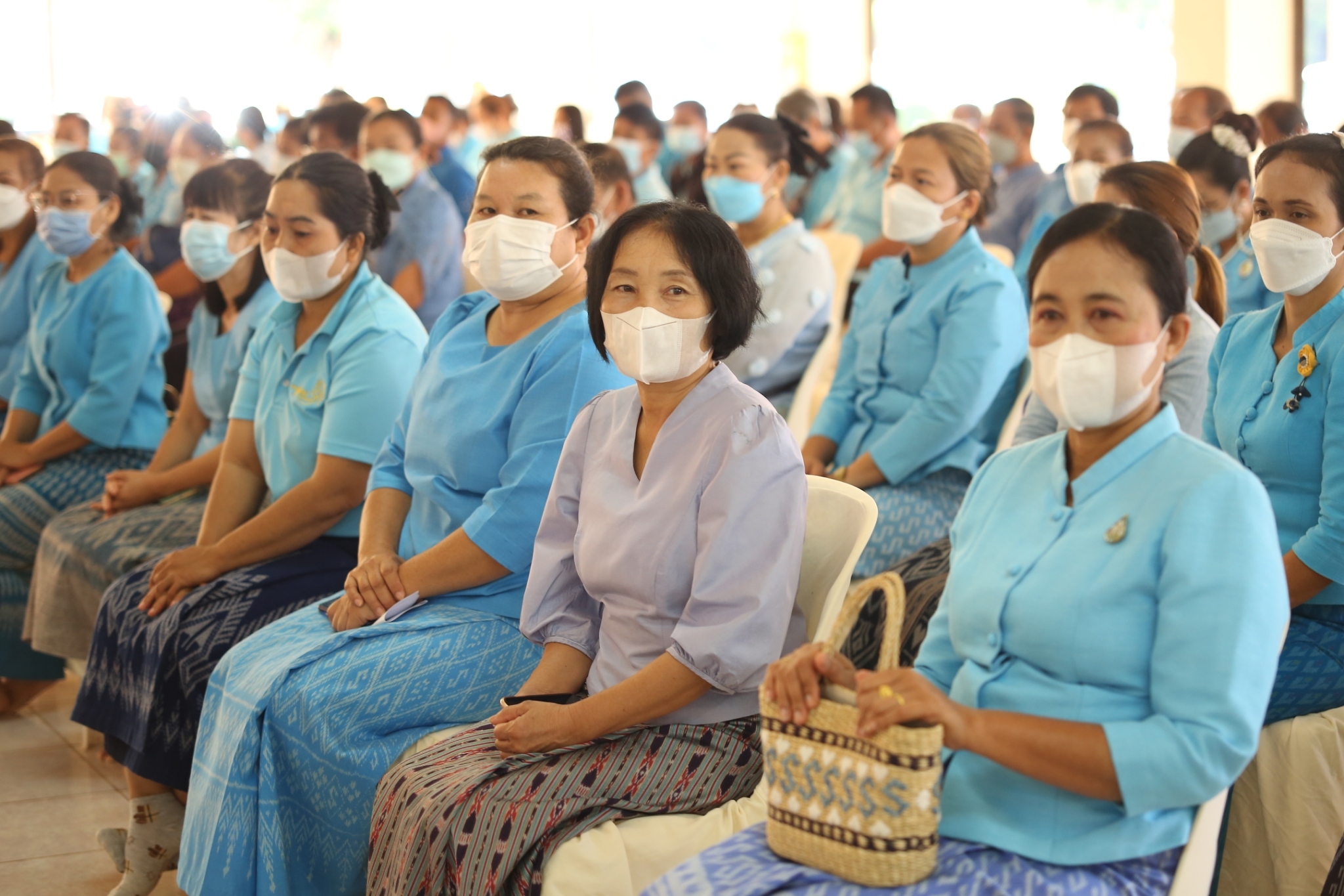 จังหวัดสกลนคร : จัดงานวันสถาปนากองทุนแม่ของแผ่นดินและพิธีทอดผ้าป่าสมทบกองทุนแม่ของแผ่นดิน ประจำปี 2565