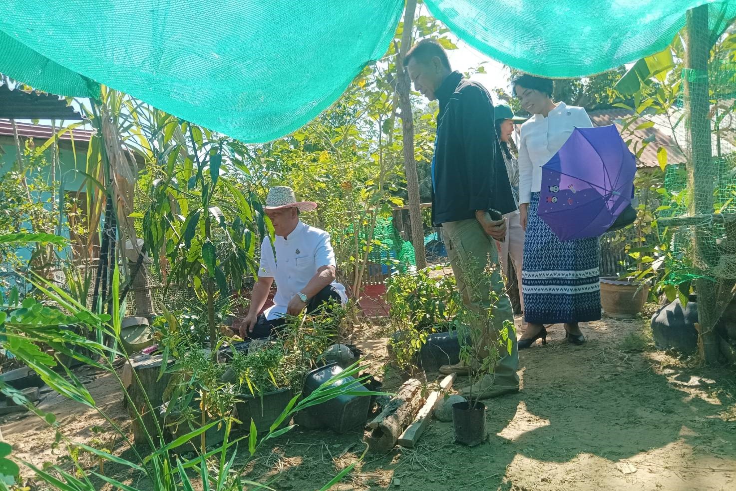 ผู้ตรวจราชการกรม กรมการพัฒนาชุมชน กระทรวงมหาดไทย : ลงพื้นที่สนับสนุนการเตรียมงานรับเสด็จ สมเด็จพระเจ้าลูกเธอ เจ้าฟ้าสิริวัณณวรี นารีรัตนราชกัญญา