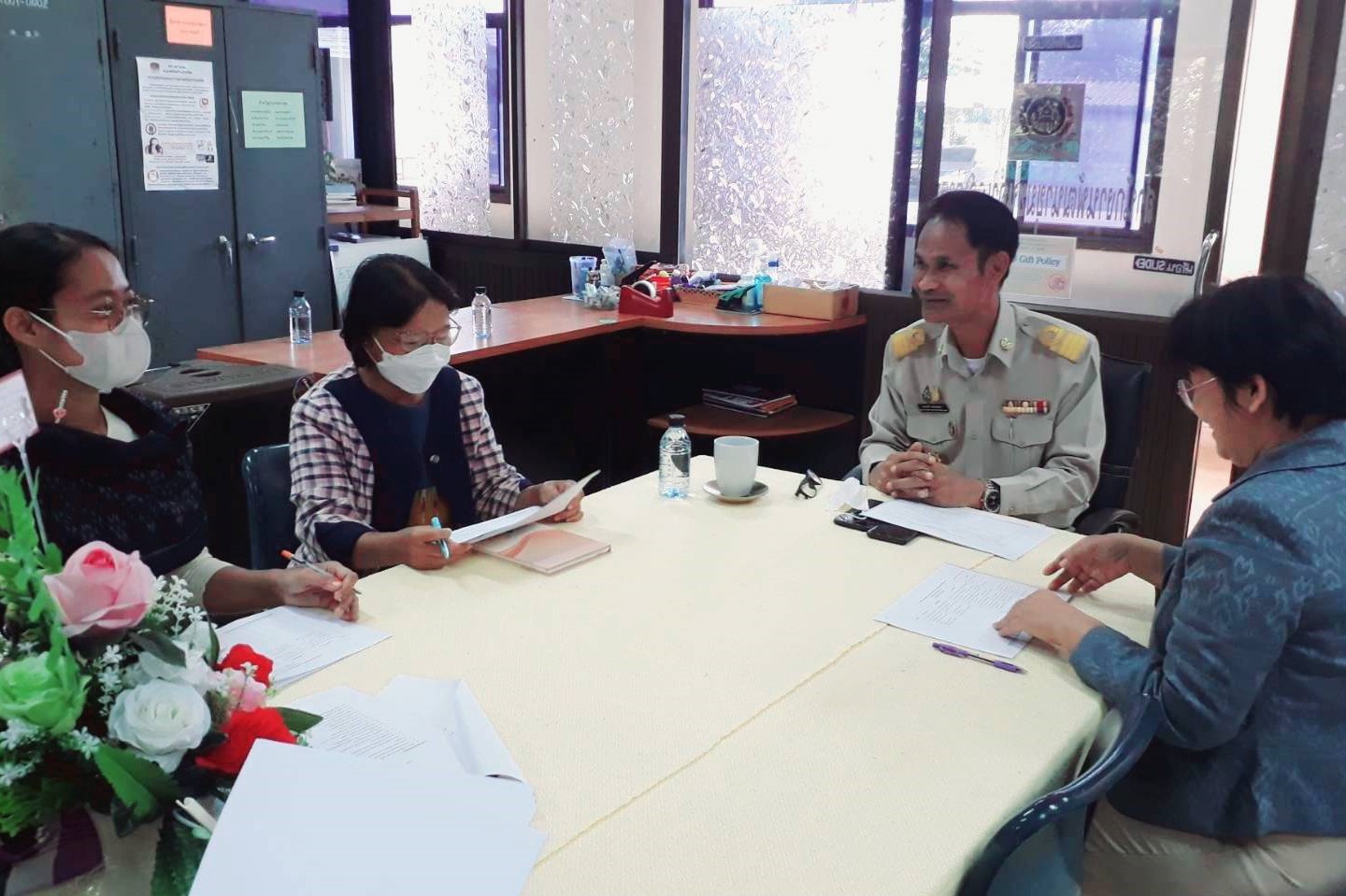 พช.สกลนคร : นิเทศ ติดตาม และสนับสนุนการปฏิบัติราชการสำนักงานพัฒนาชุมชนอำเภอ
