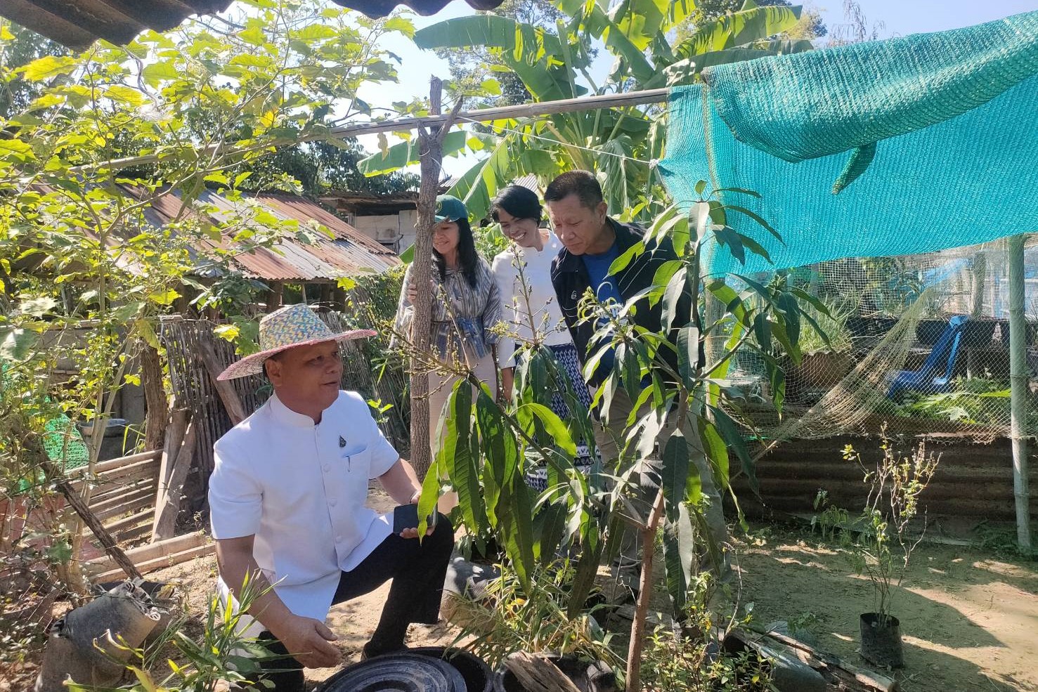 ผู้ตรวจราชการกรม กรมการพัฒนาชุมชน กระทรวงมหาดไทย : ลงพื้นที่สนับสนุนการเตรียมงานรับเสด็จ สมเด็จพระเจ้าลูกเธอ เจ้าฟ้าสิริวัณณวรี นารีรัตนราชกัญญา