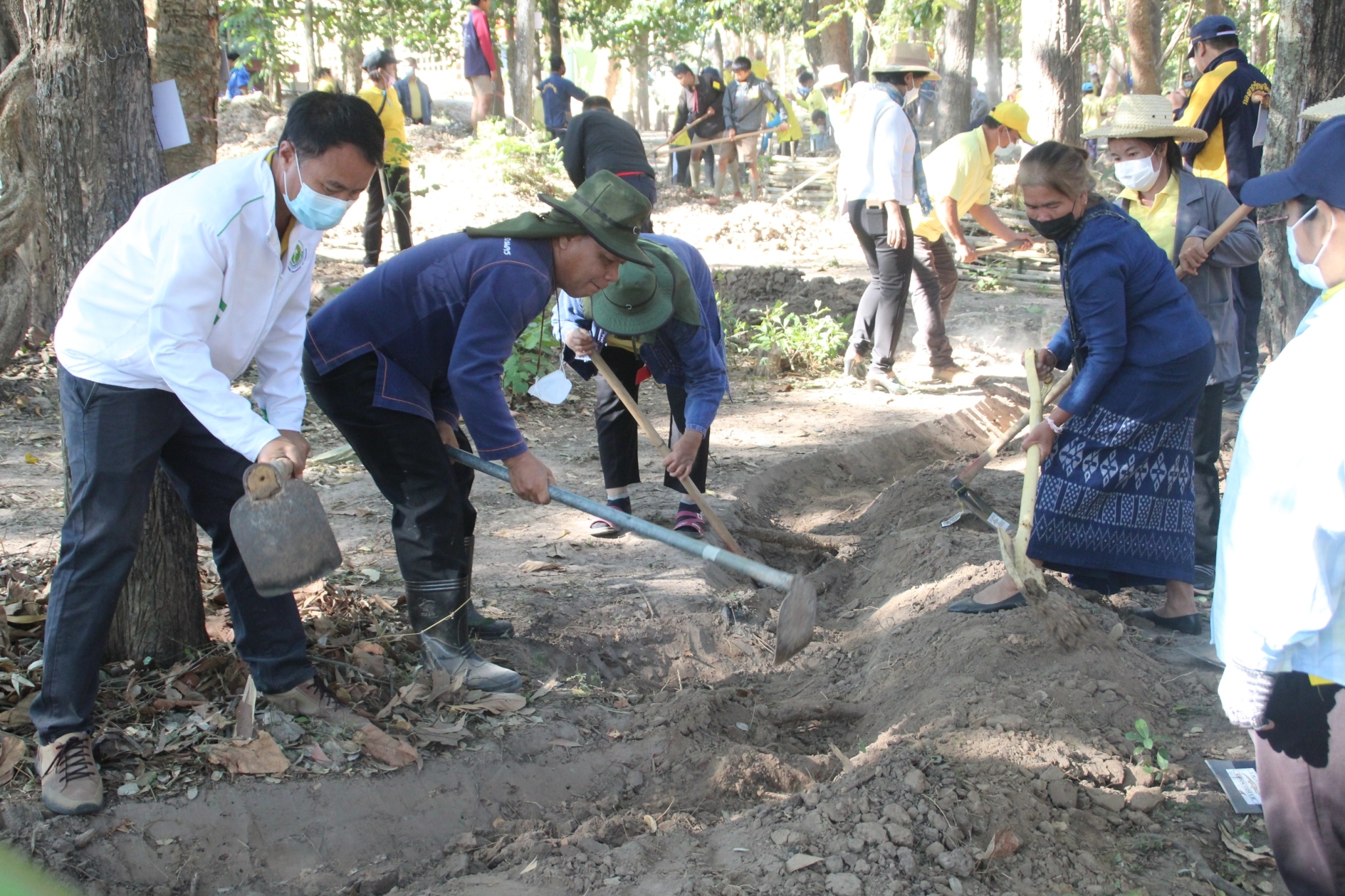 จังหวัดสกลนคร : เอามื้อสามัคคี สวนพฤษศาสตร์โรงเรียนบ้านดอนกอย