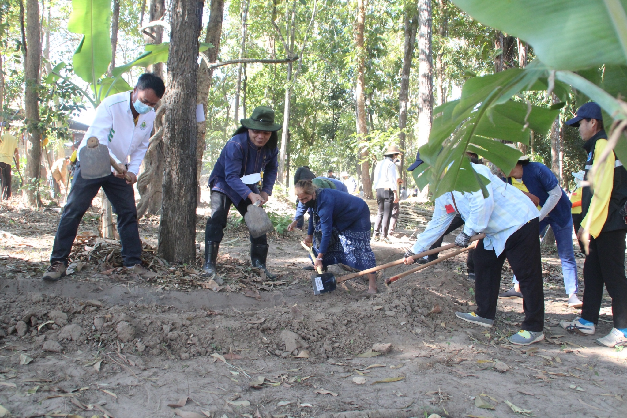 จังหวัดสกลนคร : เอามื้อสามัคคี สวนพฤษศาสตร์โรงเรียนบ้านดอนกอย