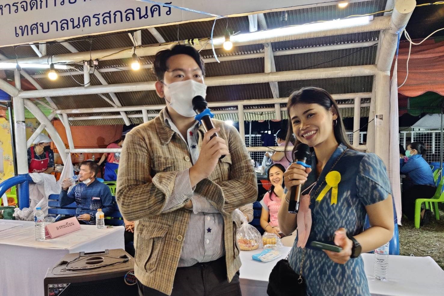 พช.สกลนคร : จัดงานแสดงและจำหน่ายสินค้าหนึ่งตำบล หนึ่งผลิตภัณฑ์ (OTOP) ในงาน รวมน้ำใจไทสกล ประจำปี 2566