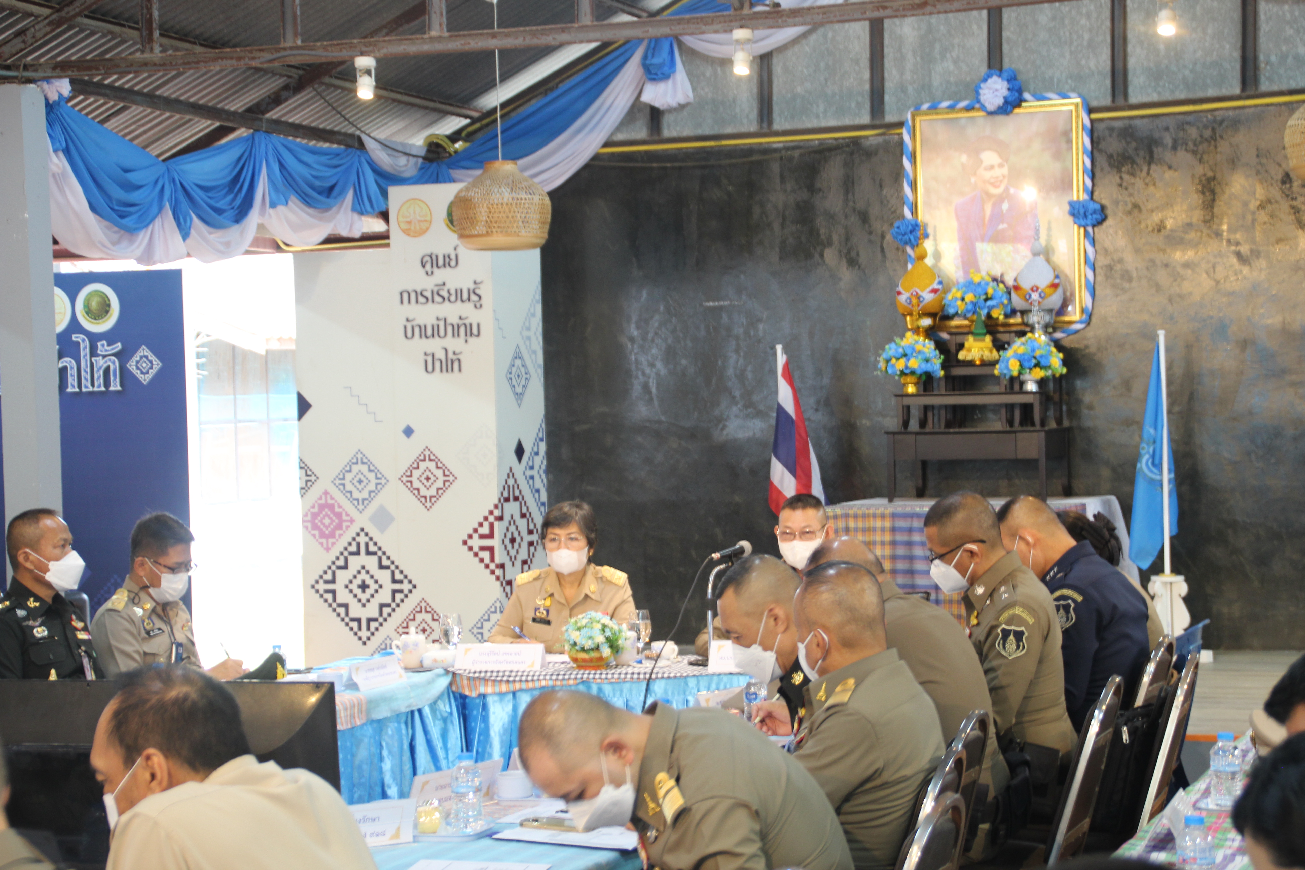 จังหวัดสกลนคร : ต้อนรับคณะตรวจพื้นที่ เตรียมการรับเสด็จ สมเด็จพระเจ้าลูกเธอ เจ้าฟ้า สิริวัณวรี นารีรัตนราชกัญญา ซึ่งกำหนดเสด็จเป็นองค์ประธานพิธีเปิดอาคารเฉลิมพระเกียรติ 36 พรรษา สมเด็จพระเจ้าลูกเธอเจ้าฟ้า สิริวัณณวรี นารีรัตนราชกัญญา “วิชชาลัยดอนกอย วิถีแห่งการพัฒนาที่ยั่งยืน” และเยี่ยมราษฏร ณ พิพิธภัณฑ์ป้าทุ้ม-ป้าไท้  จังหวัดสกลนคร