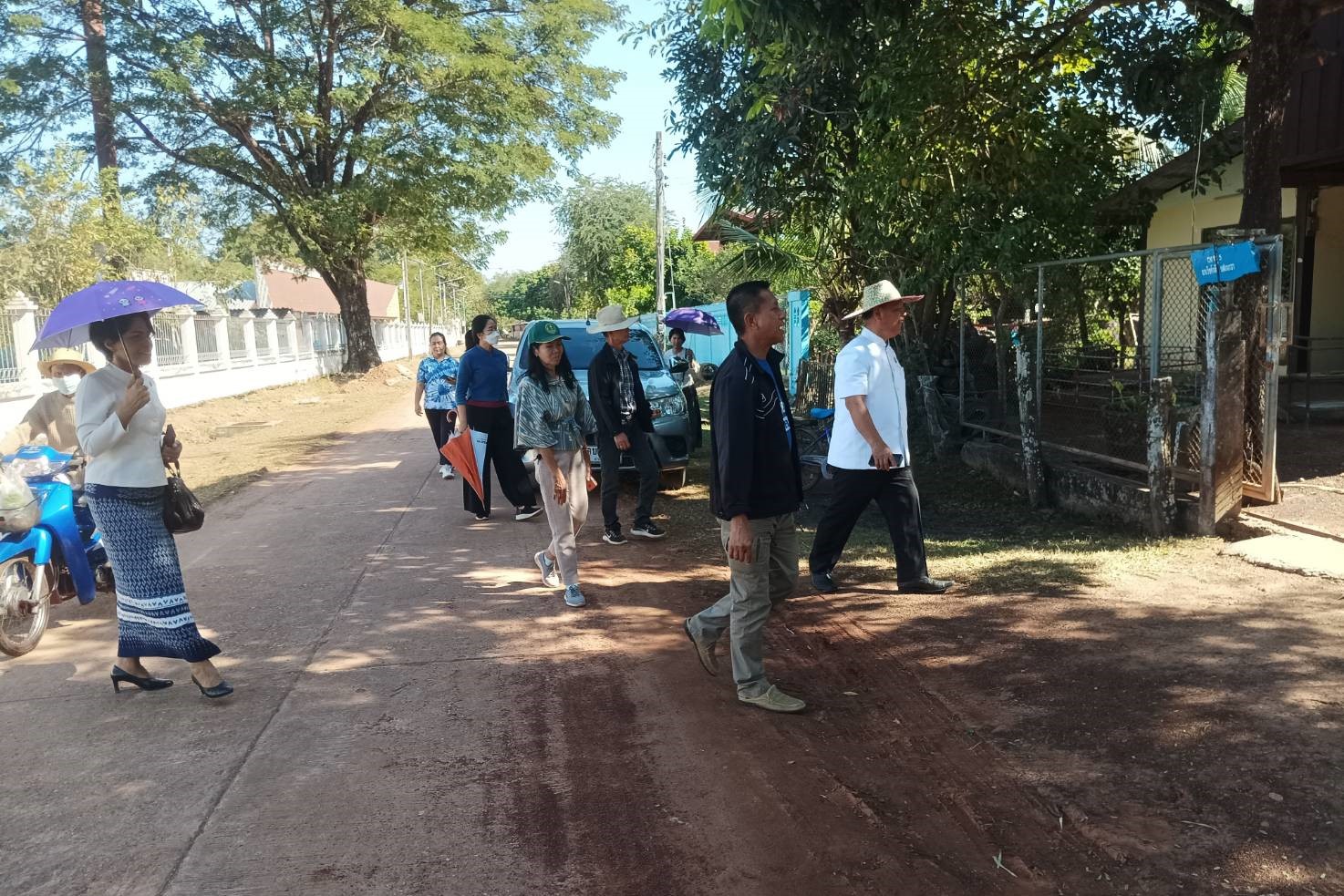 ผู้ตรวจราชการกรม กรมการพัฒนาชุมชน กระทรวงมหาดไทย : ลงพื้นที่สนับสนุนการเตรียมงานรับเสด็จ สมเด็จพระเจ้าลูกเธอ เจ้าฟ้าสิริวัณณวรี นารีรัตนราชกัญญา