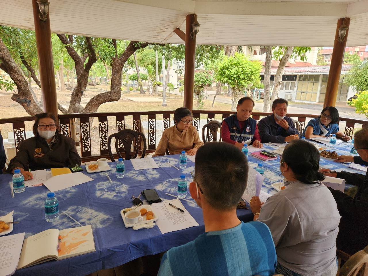จังหวัดสกลนคร : ประชุมเตรียมความพร้อมในการรับเสด็จ สมเด็จพระเจ้าลูกเธอ เจ้าฟ้าสิริวัณวรี นารีรัตนราชกัญญา เสด็จพระราชดำเนินปฏิบัติภารกิจในพื้นที่จังหวัดสกลนคร