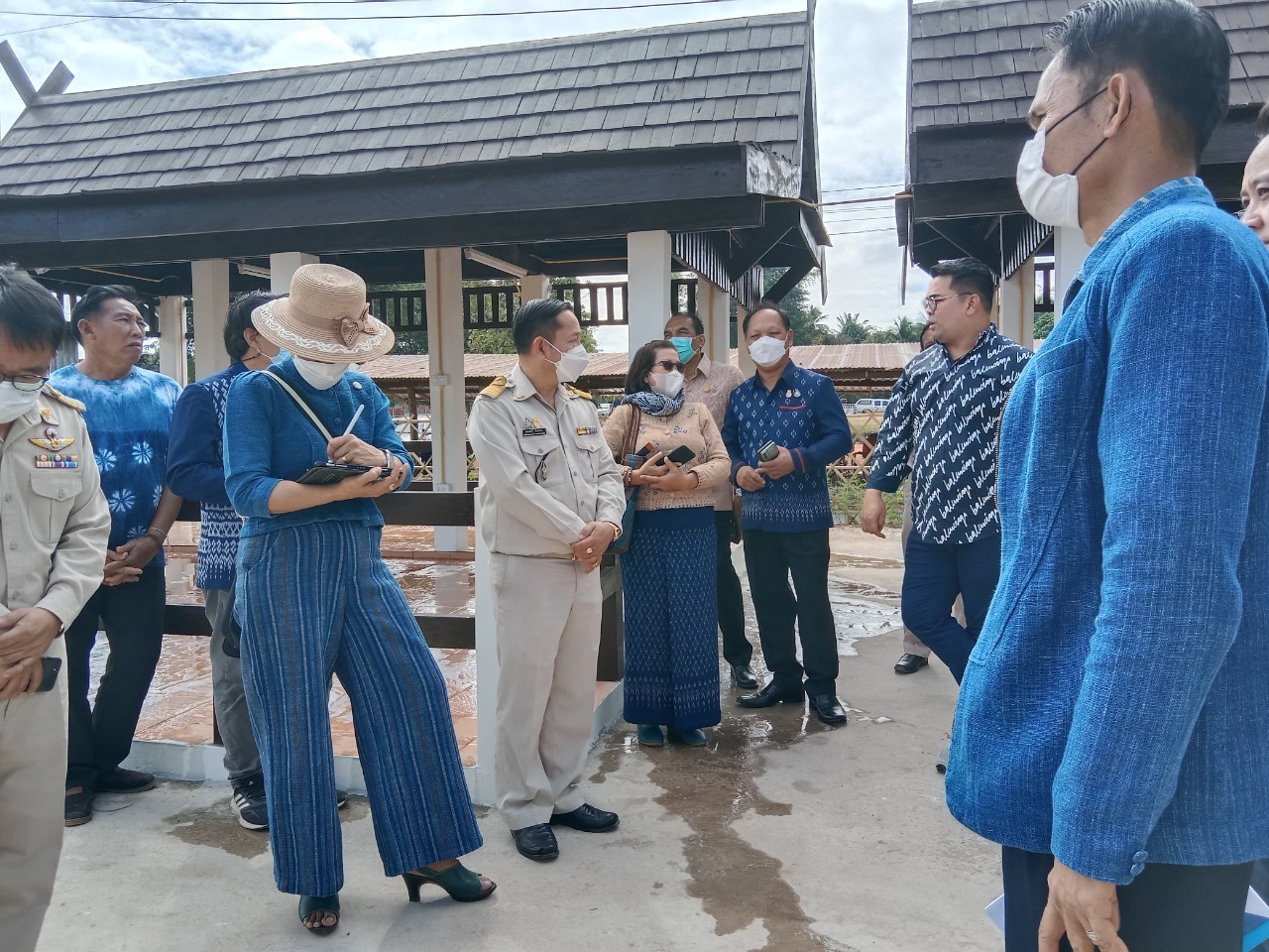 กรมการพัฒนาชุมชน กระทรวงมหาดไทย : เข้าพื้นที่สนับสนุนการเตรียมความพร้อมรับเสด็จ สมเด็จพระเจ้าลูกเธอ เจ้าฟ้าสิริวัณวรี นารีรัตนราชกัญญา เสด็จพระราชดำเนินปฏิบัติภารกิจในพื้นที่จังหวัดสกลนคร