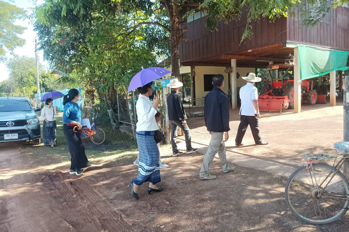 ผู้ตรวจราชการกรม กรมการพัฒนาชุมชน กระทรวงมหาดไทย : ลงพื้นที่สนับสนุนการเตรียมงานรับเสด็จ สมเด็จพระเจ้าลูกเธอ เจ้าฟ้าสิริวัณณวรี นารีรัตนราชกัญญา