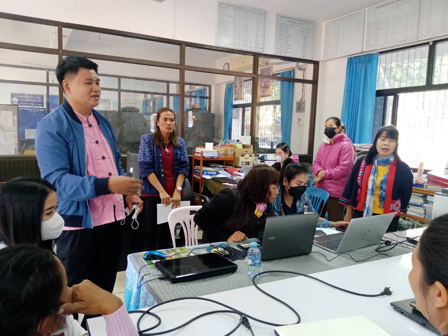 พช.สกลนคร : สนับสนุนการจัดเก็บข้อมูลความจำเป็นพื้นฐาน (จปฐ.) ประจำปี 2566