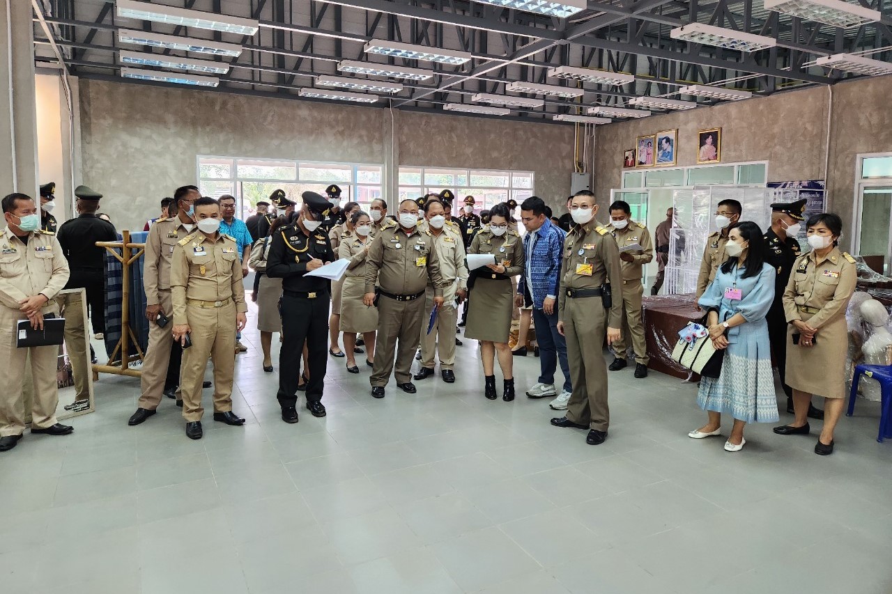 จังหวัดสกลนคร : ต้อนรับคณะตรวจพื้นที่ เตรียมการรับเสด็จ สมเด็จพระเจ้าลูกเธอ เจ้าฟ้า สิริวัณวรี นารีรัตนราชกัญญา ซึ่งกำหนดเสด็จเป็นองค์ประธานพิธีเปิดอาคารเฉลิมพระเกียรติ 36 พรรษา สมเด็จพระเจ้าลูกเธอเจ้าฟ้า สิริวัณณวรี นารีรัตนราชกัญญา “วิชชาลัยดอนกอย วิถีแห่งการพัฒนาที่ยั่งยืน” และเยี่ยมราษฏร ณ พิพิธภัณฑ์ป้าทุ้ม-ป้าไท้  จังหวัดสกลนคร