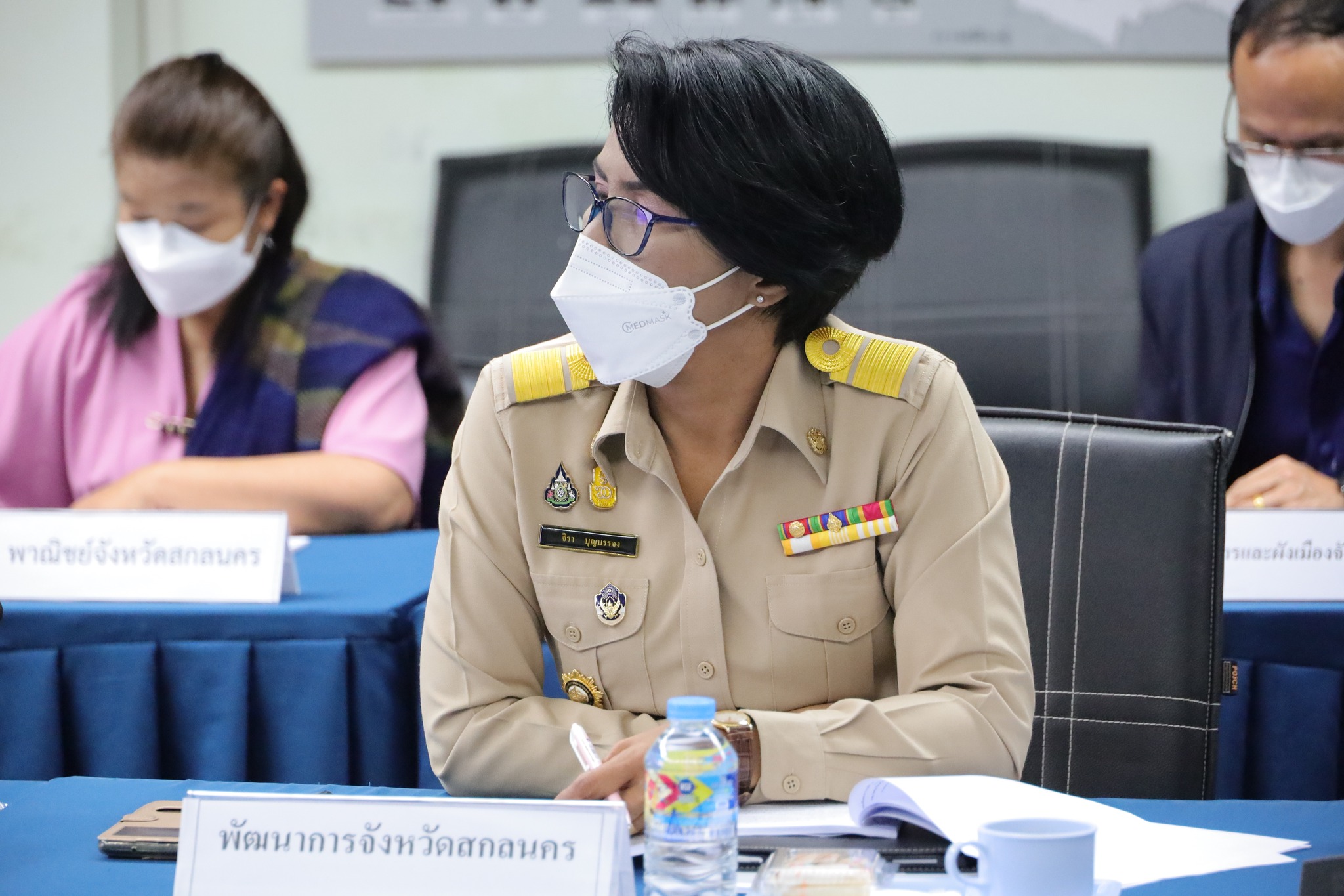 จังหวัดสกลนคร : ประชุมคณะกรรมการอำนวยการรักษาความมั่นคงภายในจังหวัดสกลนคร ประจำปีงบประมาณ พ.ศ. 2566