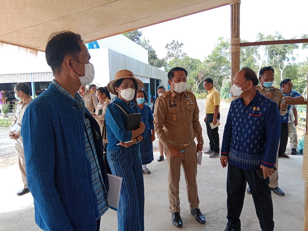 กรมการพัฒนาชุมชน กระทรวงมหาดไทย : เข้าพื้นที่สนับสนุนการเตรียมความพร้อมรับเสด็จ สมเด็จพระเจ้าลูกเธอ เจ้าฟ้าสิริวัณวรี นารีรัตนราชกัญญา เสด็จพระราชดำเนินปฏิบัติภารกิจในพื้นที่จังหวัดสกลนคร