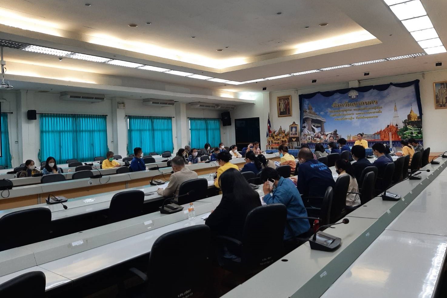 พช.สกลนคร : ประชุมคณะทำงานเตรียมการรับเสด็จ สมเด็จพระเจ้าลูกเธอ เจ้าฟ้าสิริวัณณวรี นารีรัตนราชกัญญา เสด็จปฏิบัติภารกิจในพื้นที่จังหวัดสกลนคร