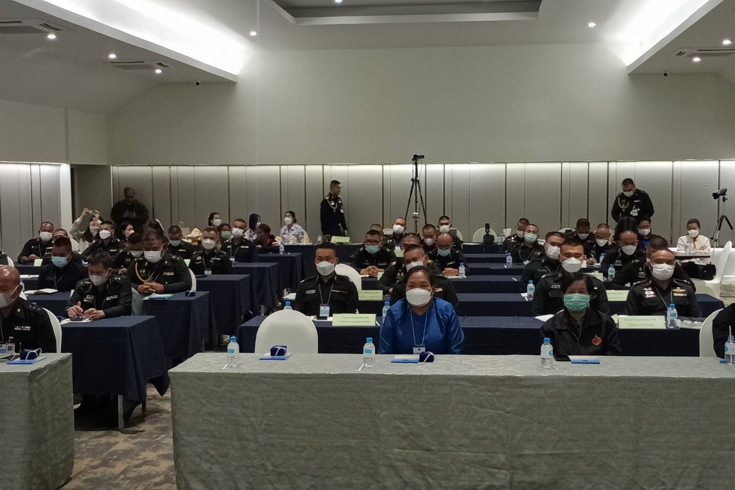 จังหวัดสกลนคร : ศูนย์ประสานงานโครงการอันเนื่องมาจากพระราชดำริและความมั่นคง กองบัญชาการกองทัพไทย จัดประชุมเชิงปฏิบัติการหน่วยงานโครงการอันเนื่องมาจากพระราชดำริ ประจำปีงบประมาณ พ.ศ. 2566