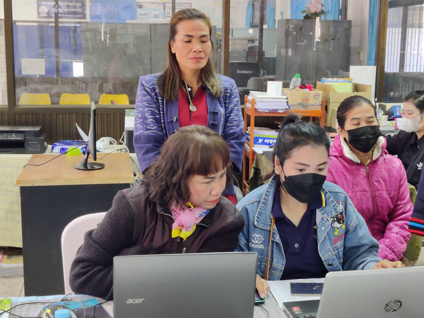 พช.สกลนคร : สนับสนุนการจัดเก็บข้อมูลความจำเป็นพื้นฐาน (จปฐ.) ประจำปี 2566