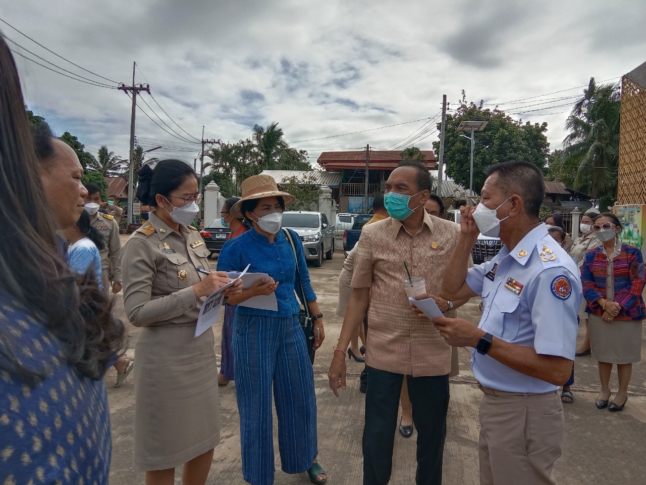 กรมการพัฒนาชุมชน กระทรวงมหาดไทย : เข้าพื้นที่สนับสนุนการเตรียมความพร้อมรับเสด็จ สมเด็จพระเจ้าลูกเธอ เจ้าฟ้าสิริวัณวรี นารีรัตนราชกัญญา เสด็จพระราชดำเนินปฏิบัติภารกิจในพื้นที่จังหวัดสกลนคร