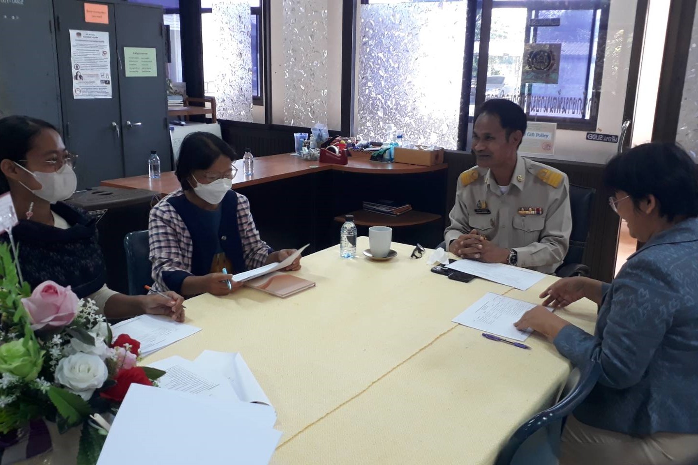 พช.สกลนคร : นิเทศ ติดตาม และสนับสนุนการปฏิบัติราชการสำนักงานพัฒนาชุมชนอำเภอ