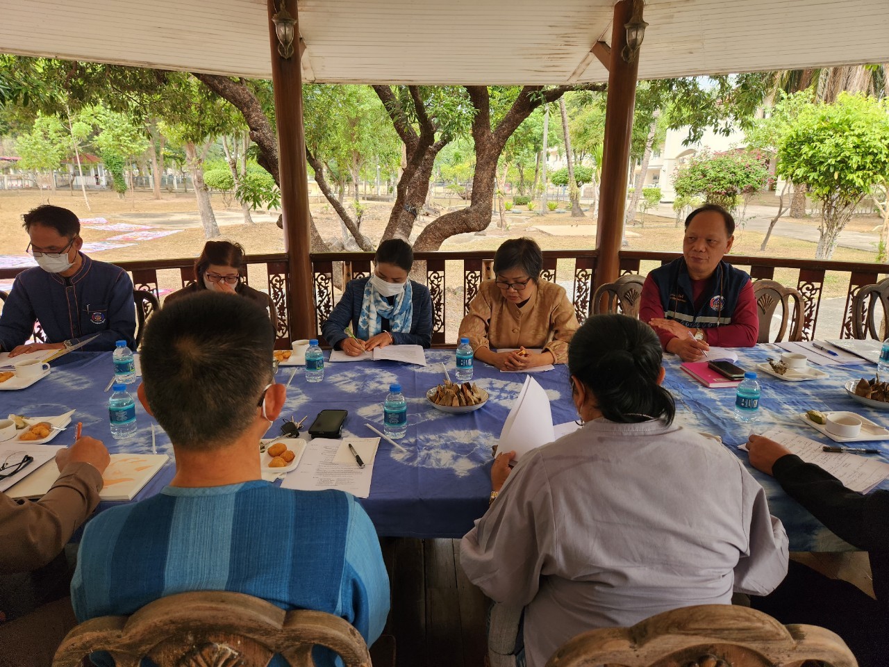 จังหวัดสกลนคร : ประชุมเตรียมความพร้อมในการรับเสด็จ สมเด็จพระเจ้าลูกเธอ เจ้าฟ้าสิริวัณวรี นารีรัตนราชกัญญา เสด็จพระราชดำเนินปฏิบัติภารกิจในพื้นที่จังหวัดสกลนคร