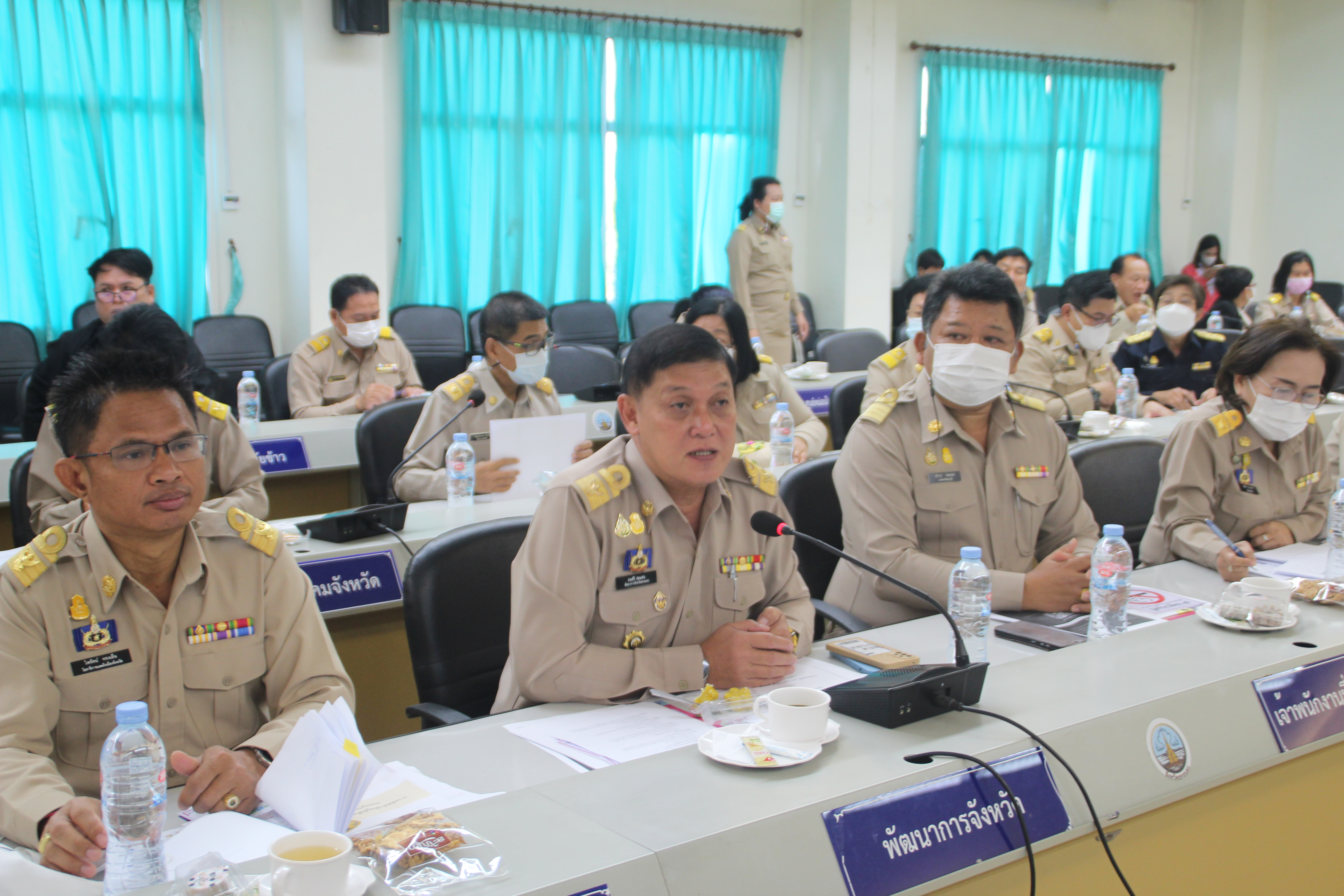 จังหวัดสกลนคร : ประชุมคณะกรมการจังหวัดและหัวหน้าส่วนราชการประจำจังหวัดสกลนคร ประจำเดือนกุมภาพันธ์ 2566