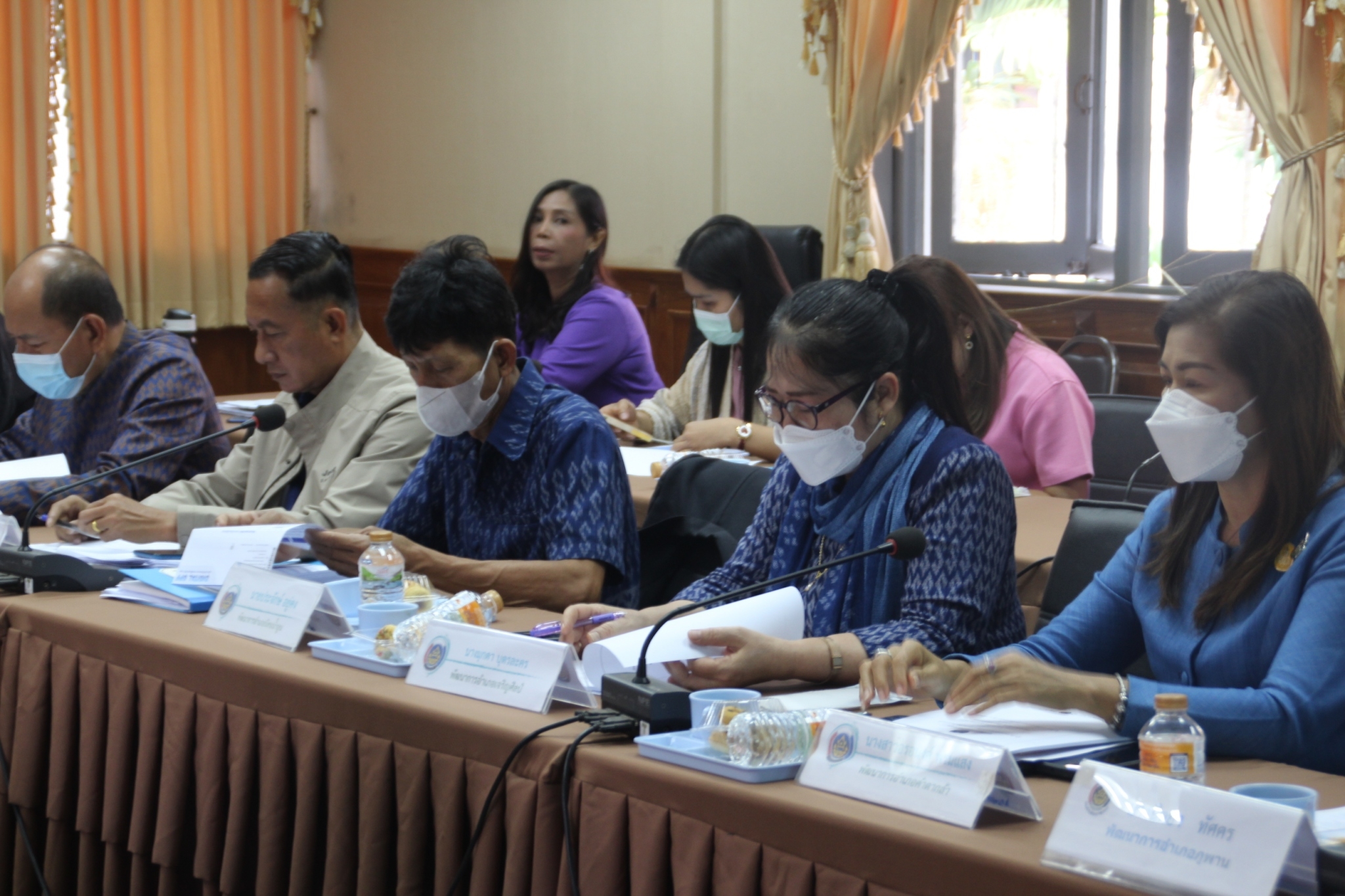 พช.สกลนคร : ประชุมผู้บริหารและนักวิชาการพัฒนาชุมชนจังหวัดสกลนคร ครั้งที่ 1/2566