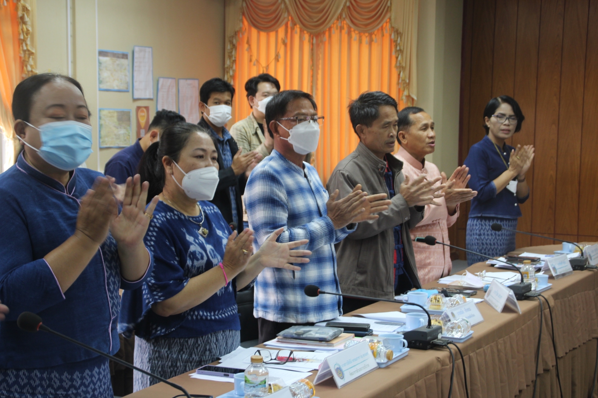 พช.สกลนคร : ประชุมผู้บริหารและนักวิชาการพัฒนาชุมชนจังหวัดสกลนคร ครั้งที่ 1/2566